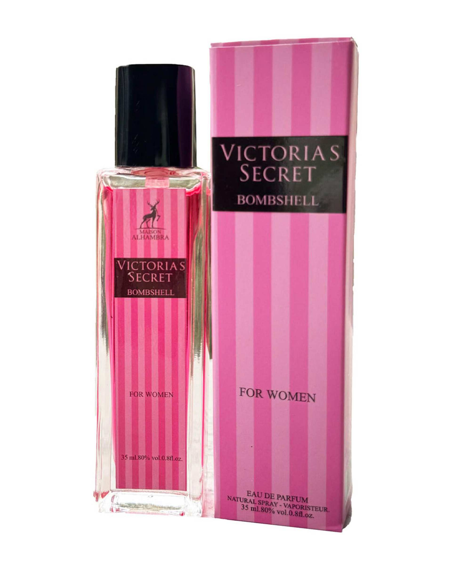 عطر جیبی زنانه الحمبرا Alhambra مدل Victoria Secret حجم 35ml