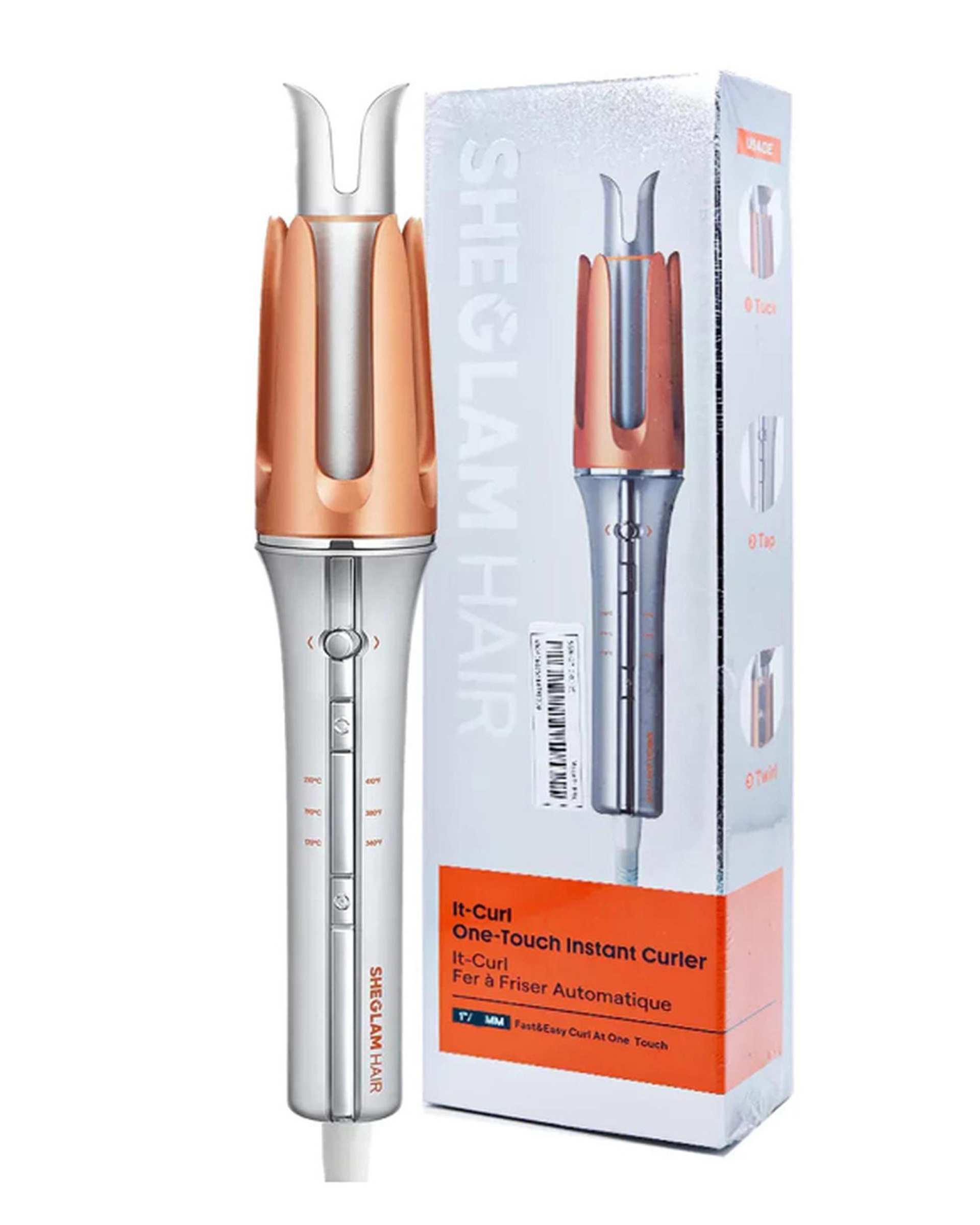 فر کننده مو شیگلم هیر Shgelam مدل It Curl سایز 25 میلی متر