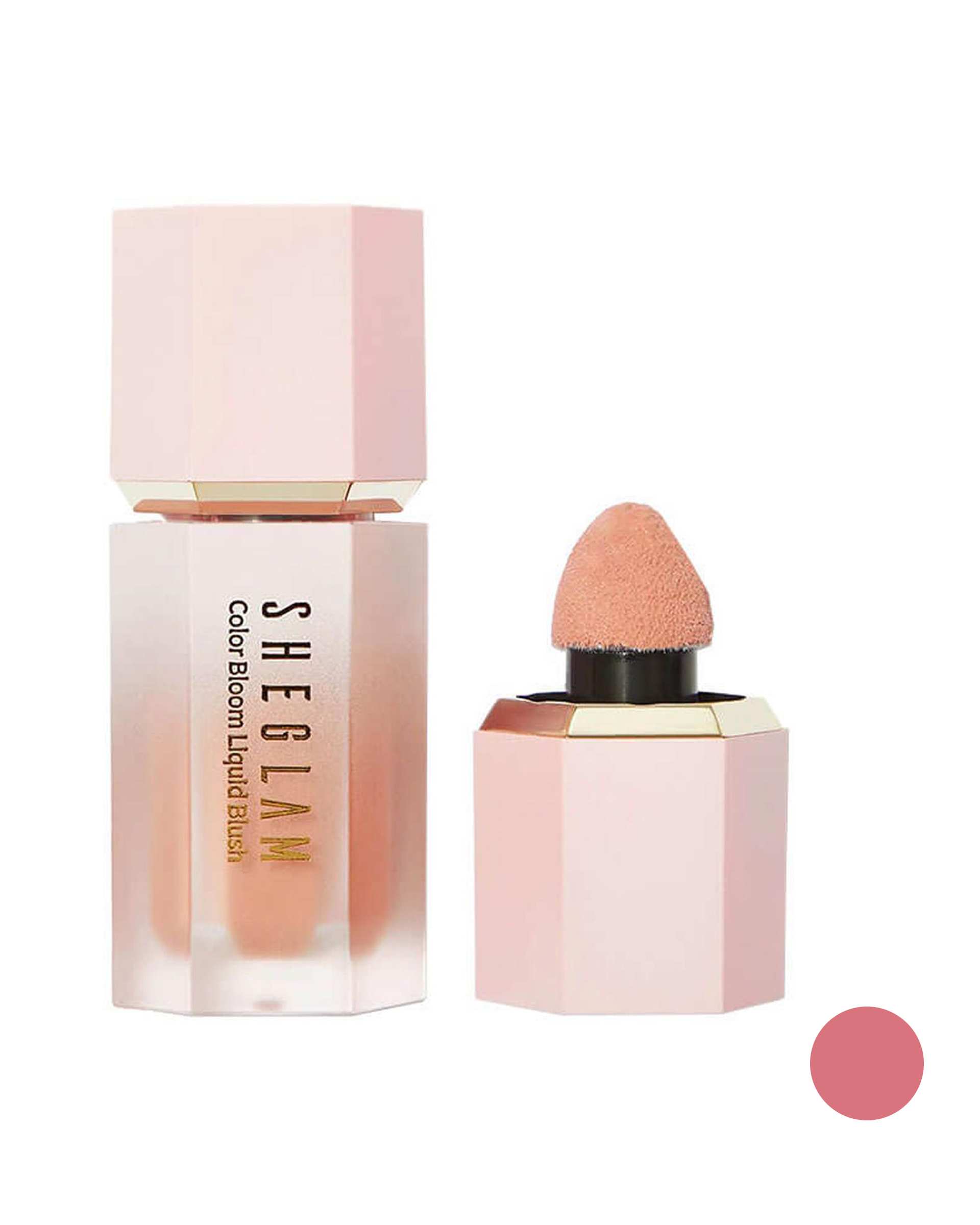 رژگونه مایع شیگلم Sheglam سری Color Bloom مدل Love Cake