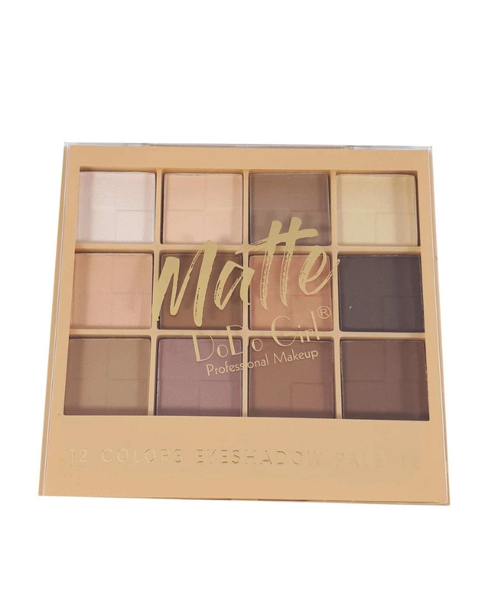 پالت سایه چشم دودوگرل DoDo Girl مدل Matte شماره 02