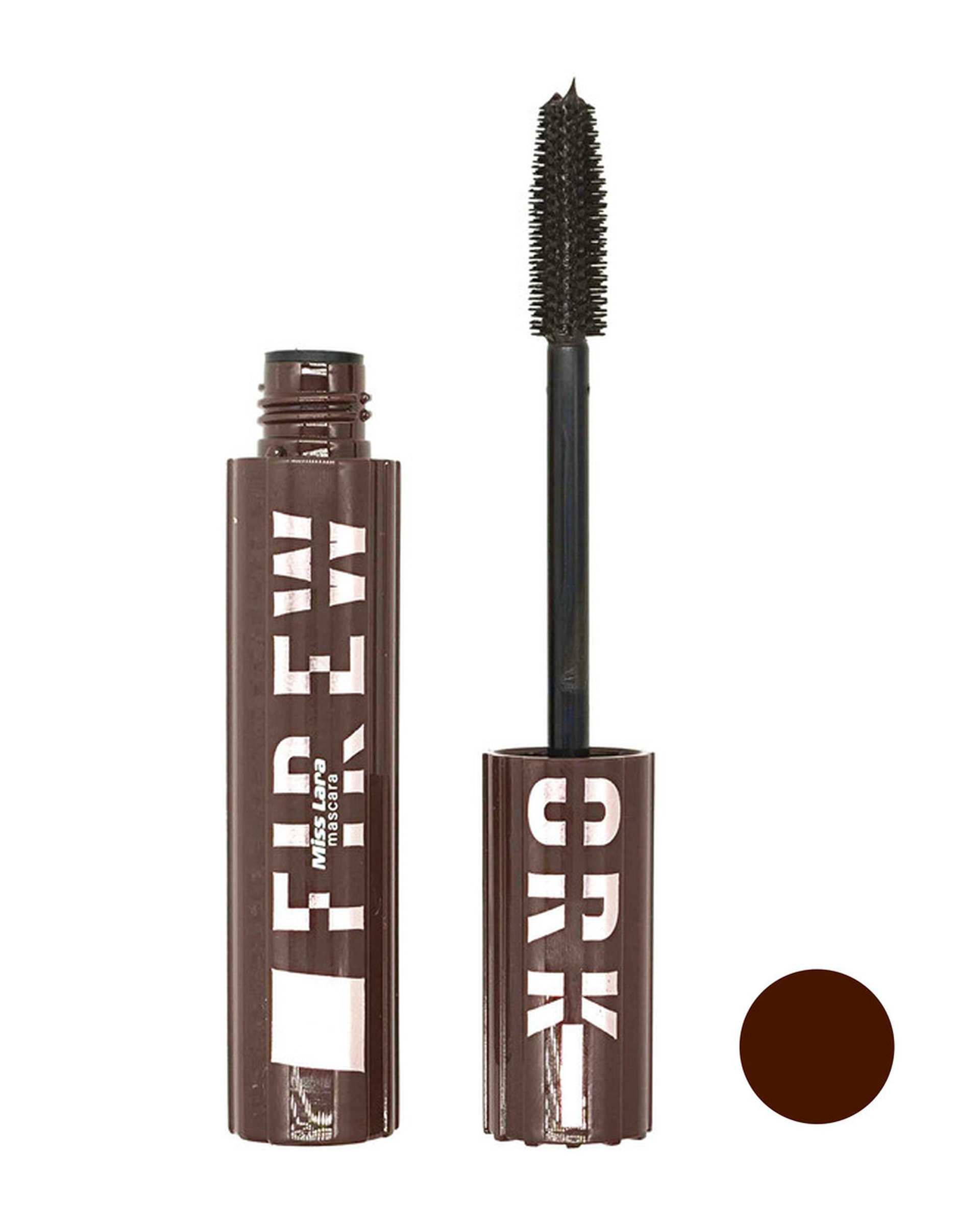 ریمل قهوه ای میس لارا Miss Lara مدل Firework حجم 7ml