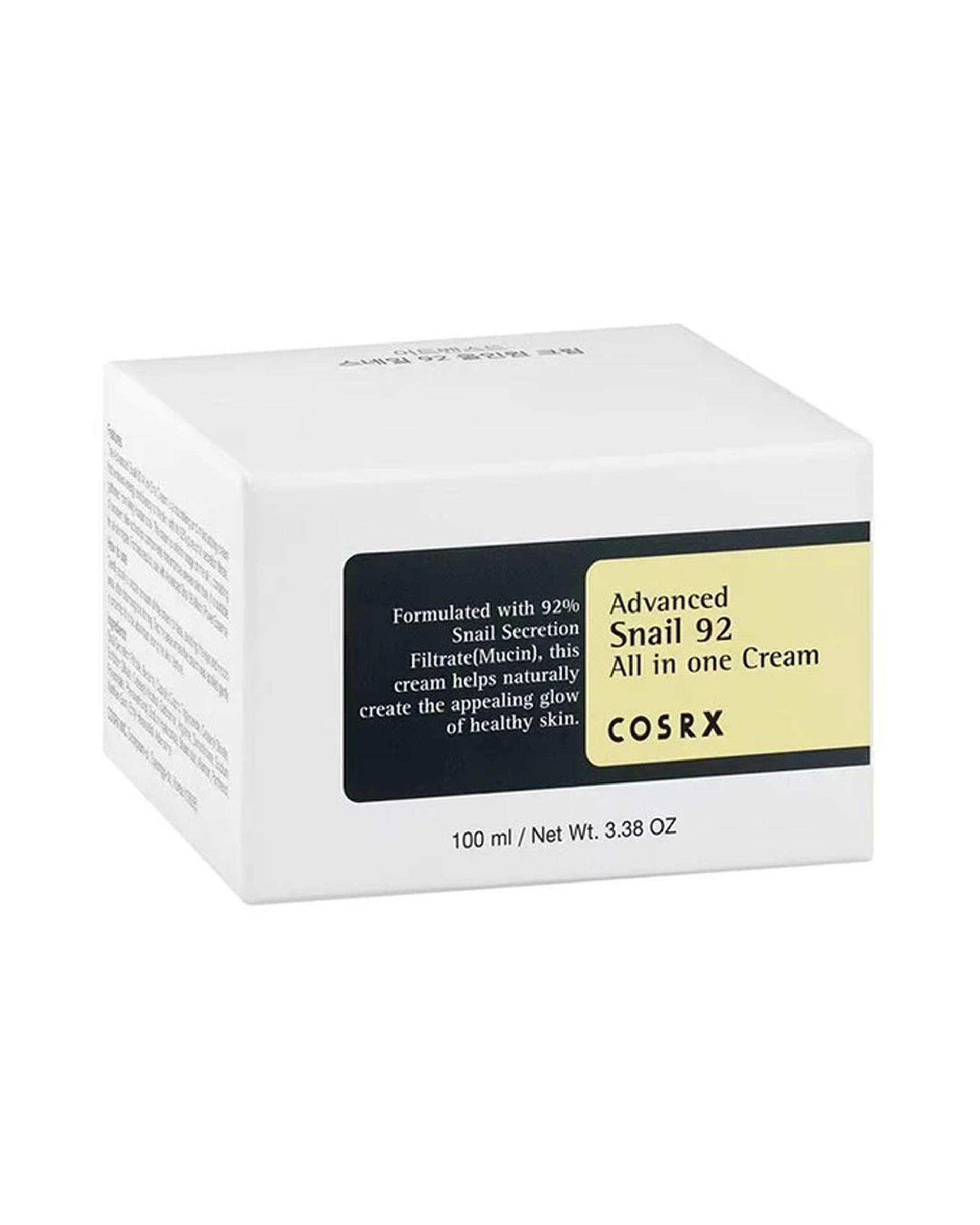 کرم آبرسان کوزارکس Cosrx حاوی عصاره حلزون حجم 100ml