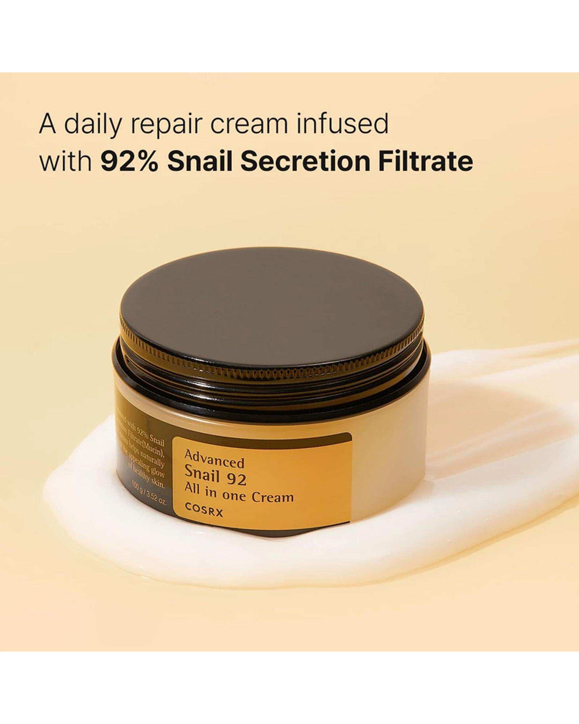 کرم آبرسان کوزارکس Cosrx حاوی عصاره حلزون حجم 100ml