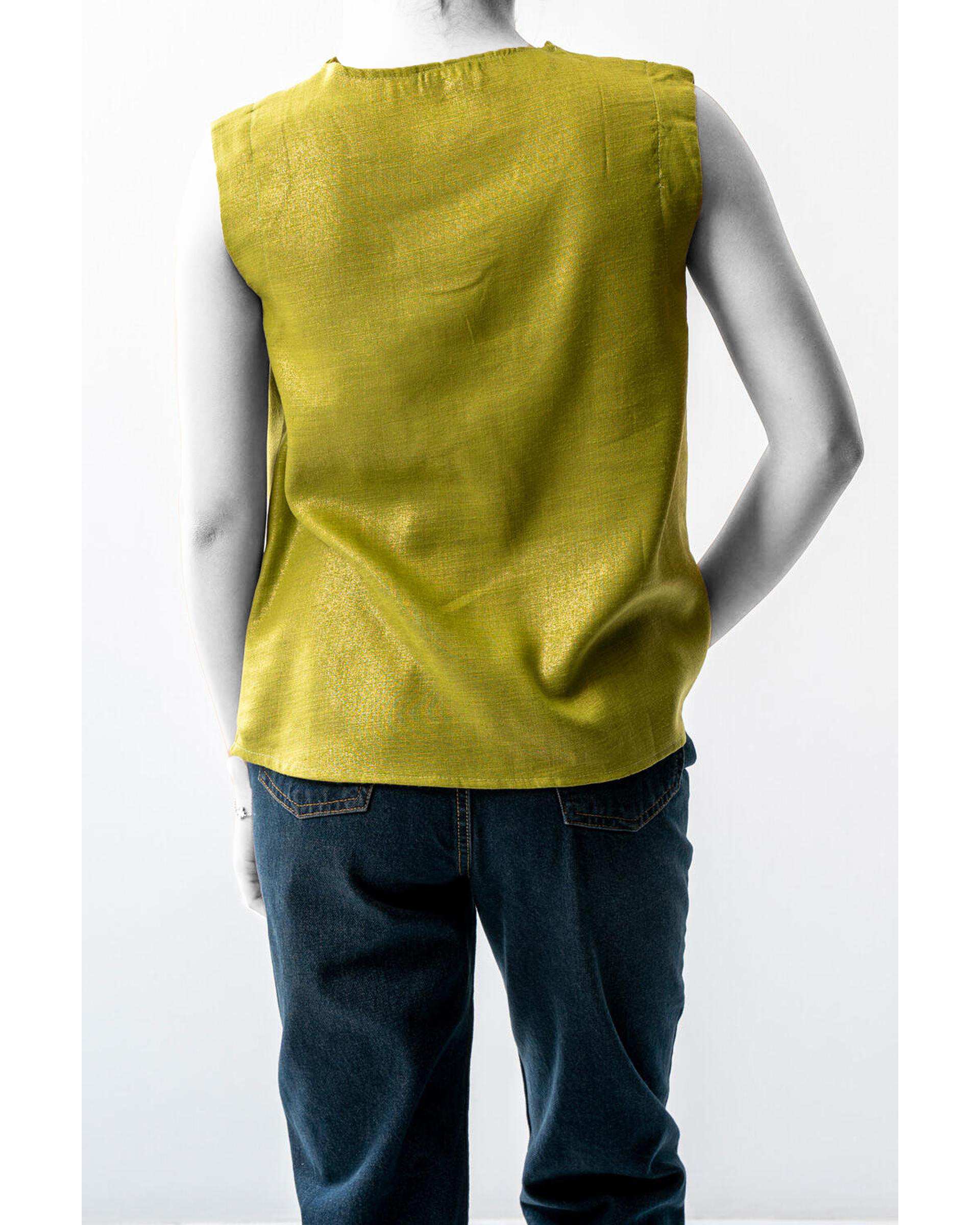 تاپ زنانه سبز آر ان اس RNS کد 11012432