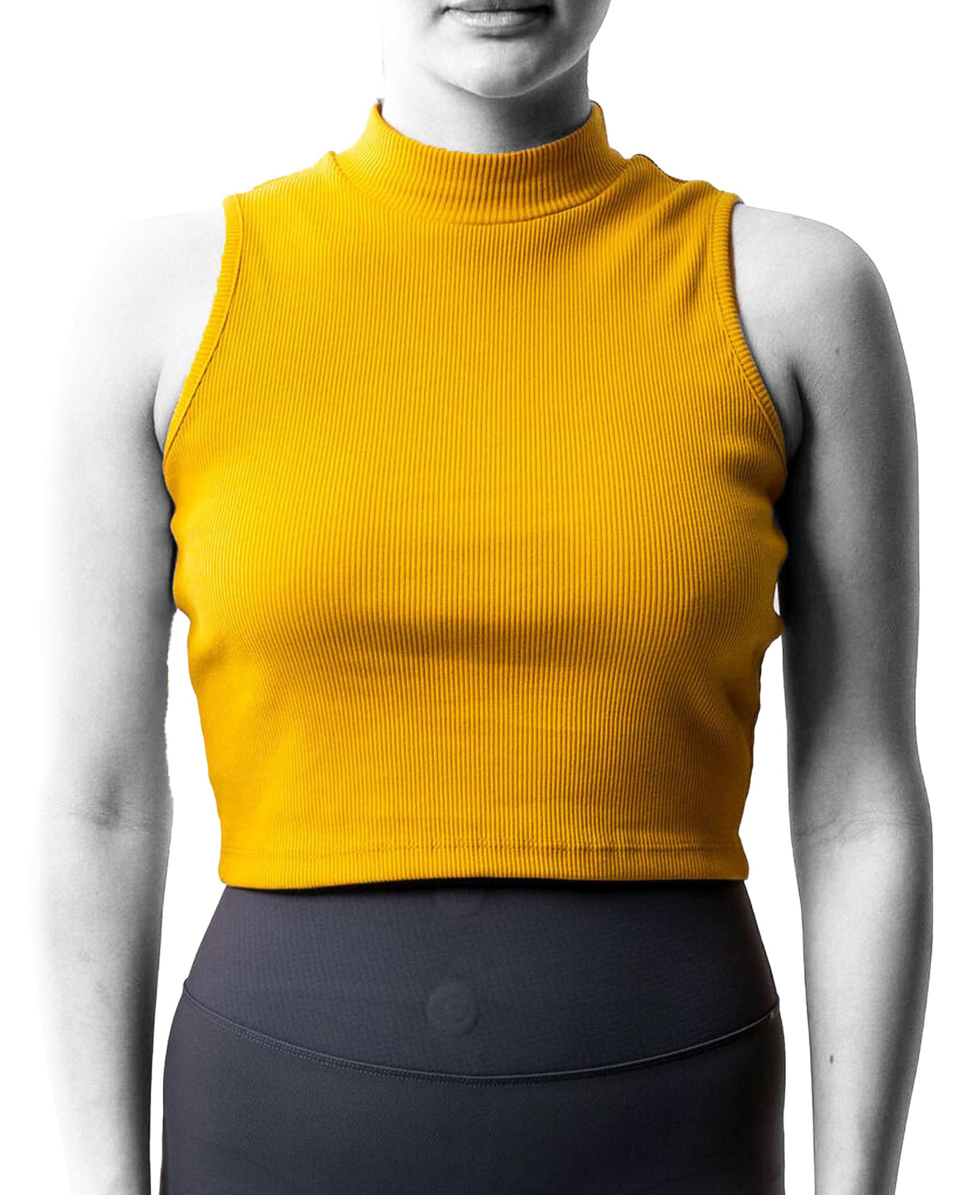 تاپ زنانه کراپ خردلی آر ان اس RNS کد 11012702