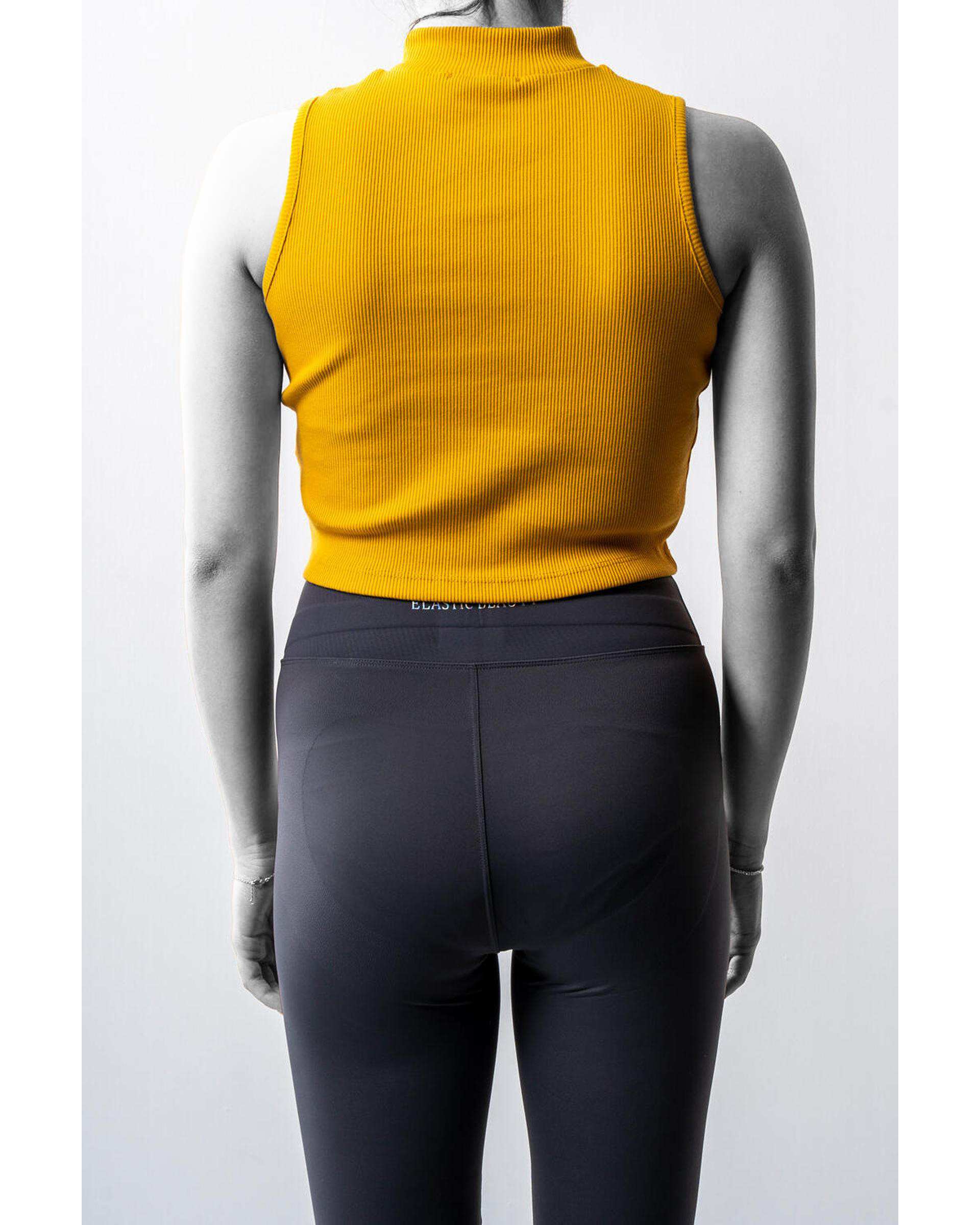 تاپ زنانه کراپ خردلی آر ان اس RNS کد 11012702