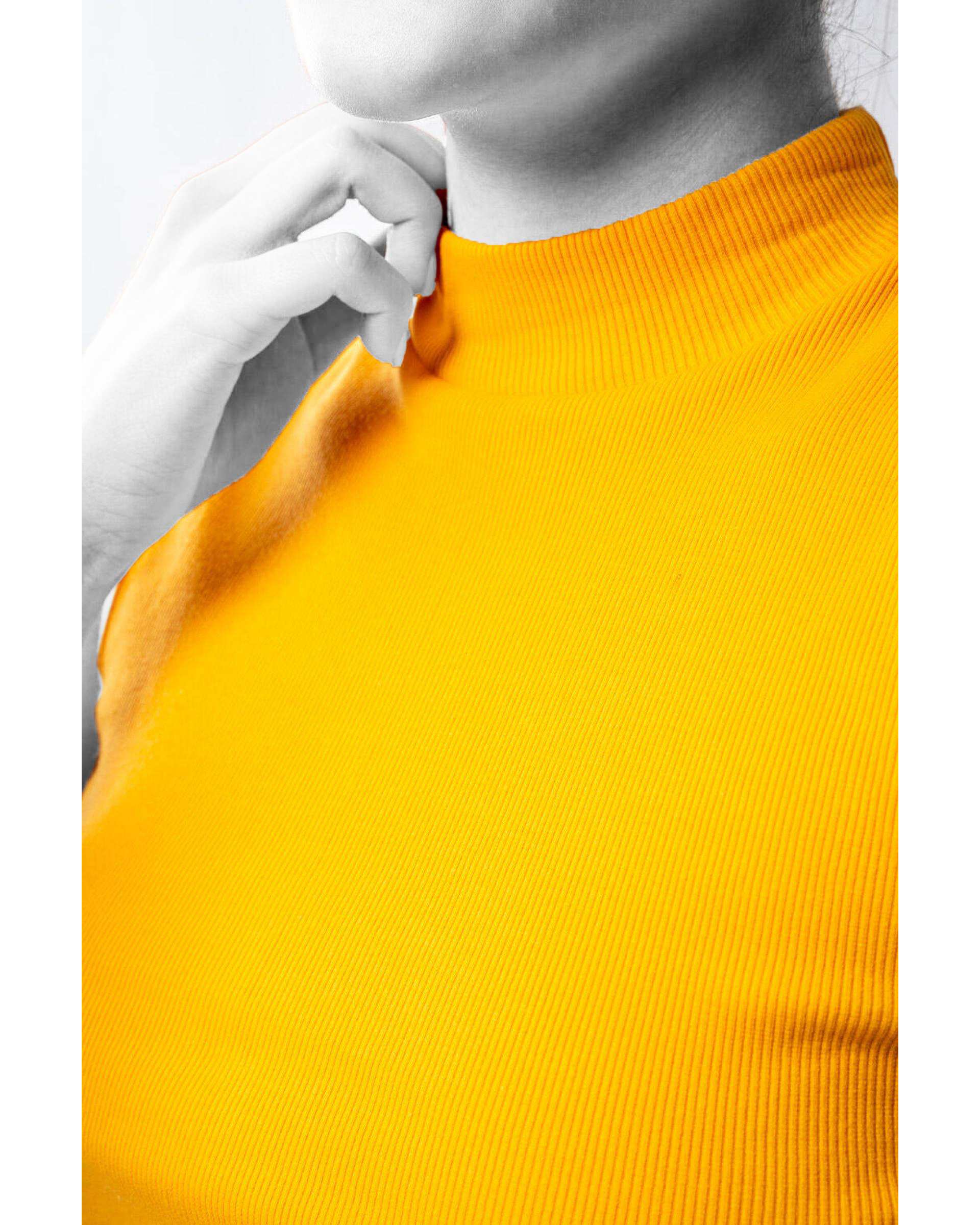 تاپ زنانه کراپ نارنجی آر ان اس RNS کد 11012702