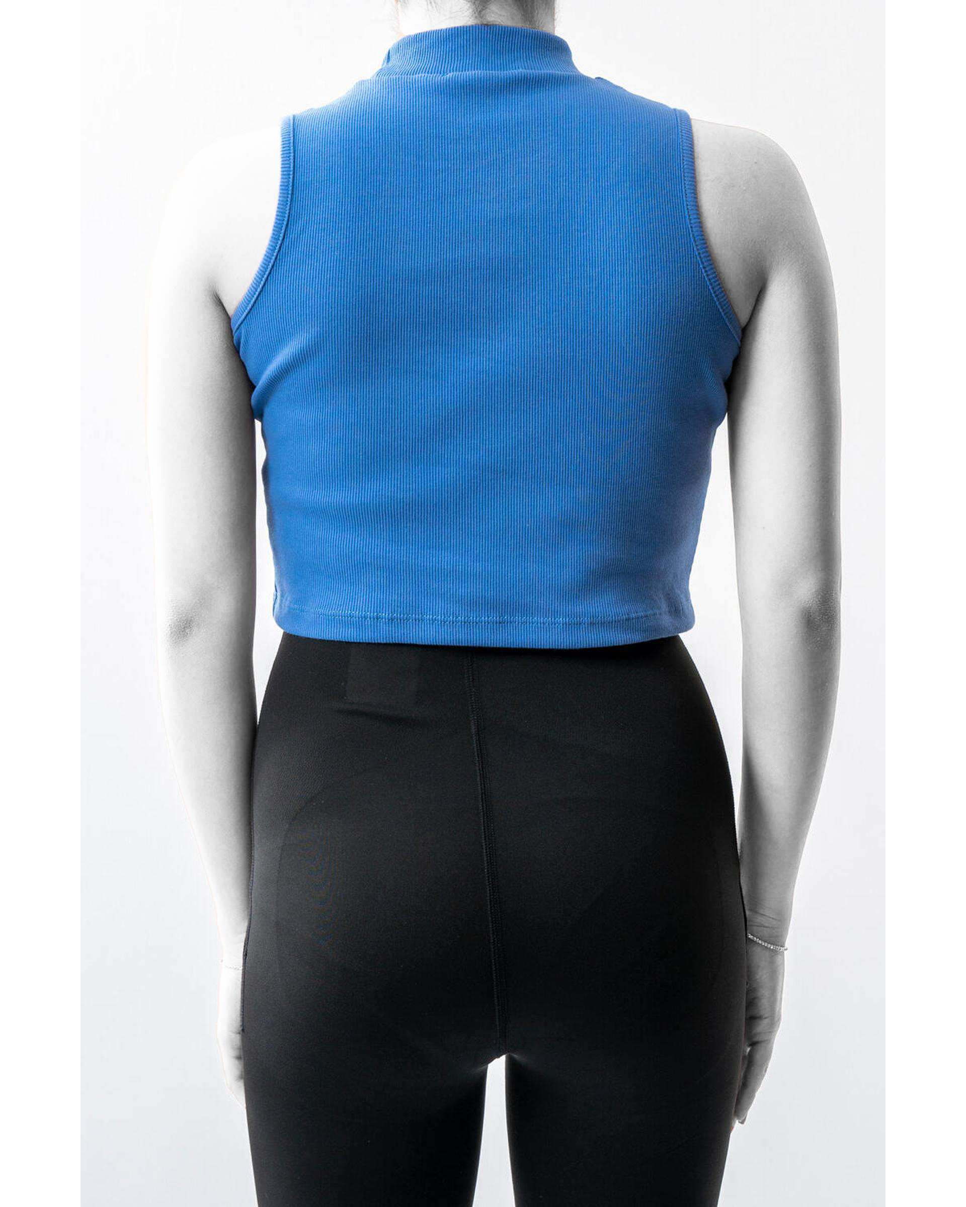 تاپ زنانه کراپ آبی نفتی آر ان اس RNS کد 11012702