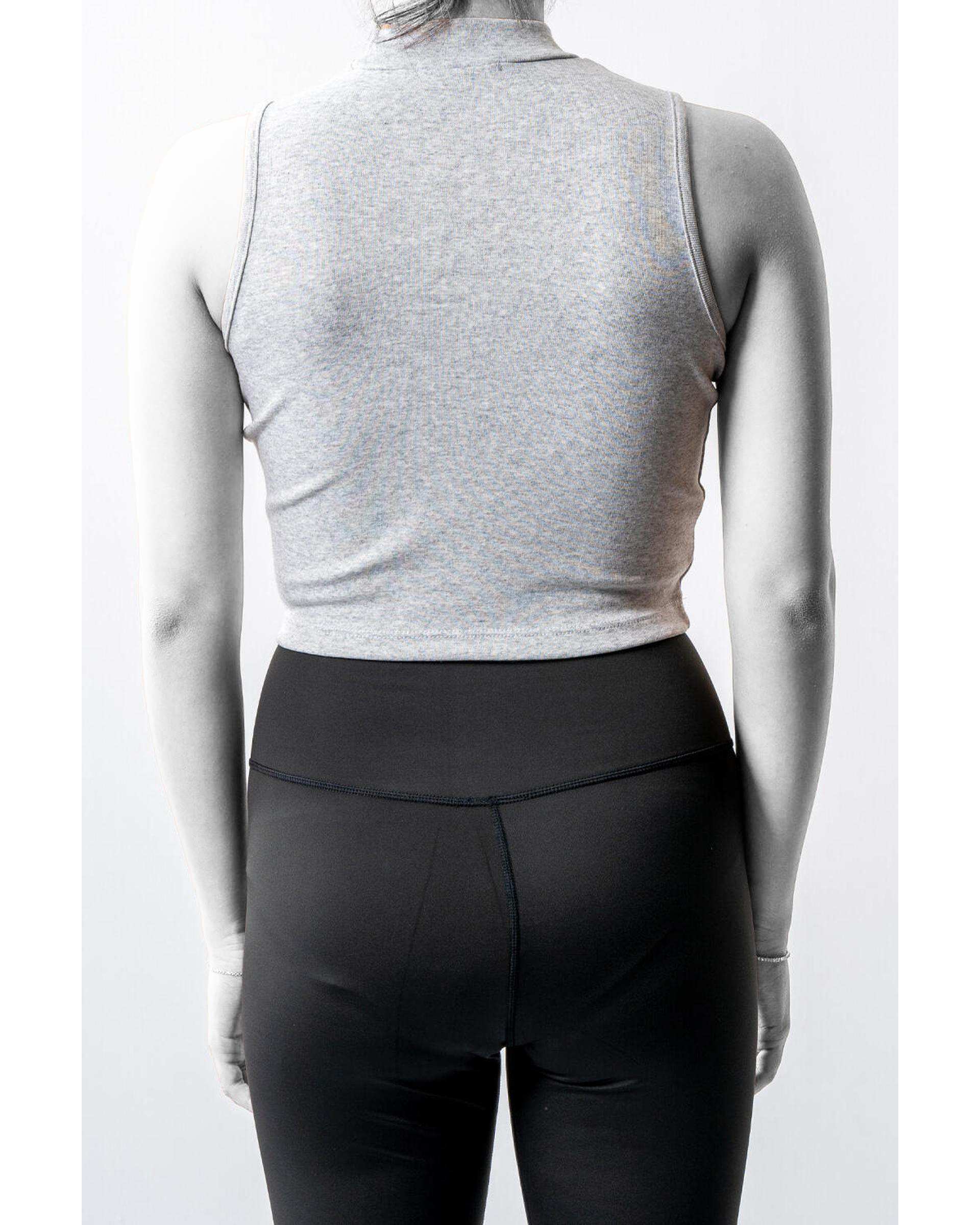 تاپ زنانه کراپ طوسی آر ان اس RNS کد 11012702