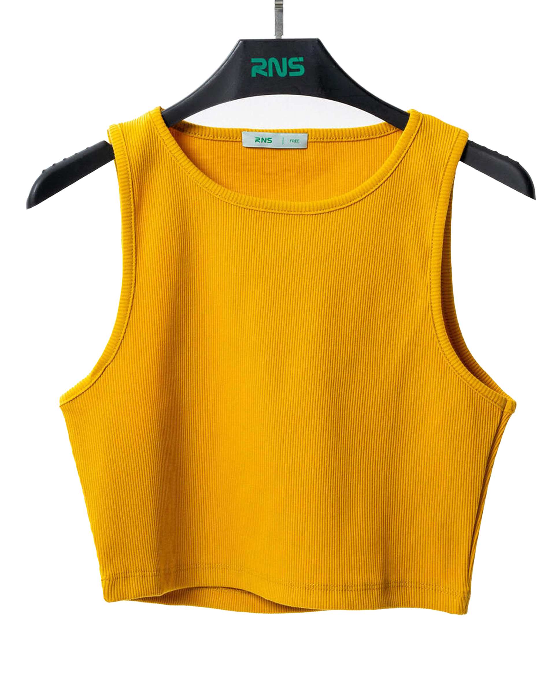 تاپ زنانه کراپ خردلی آر ان اس RNS کد 11012703