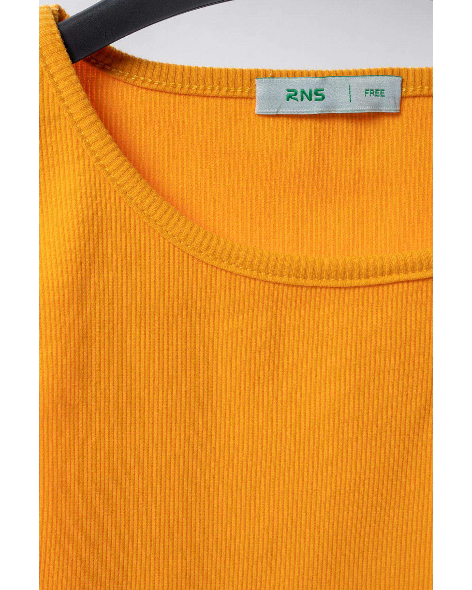 تاپ زنانه کراپ نارنجی آر ان اس RNS کد 11012703