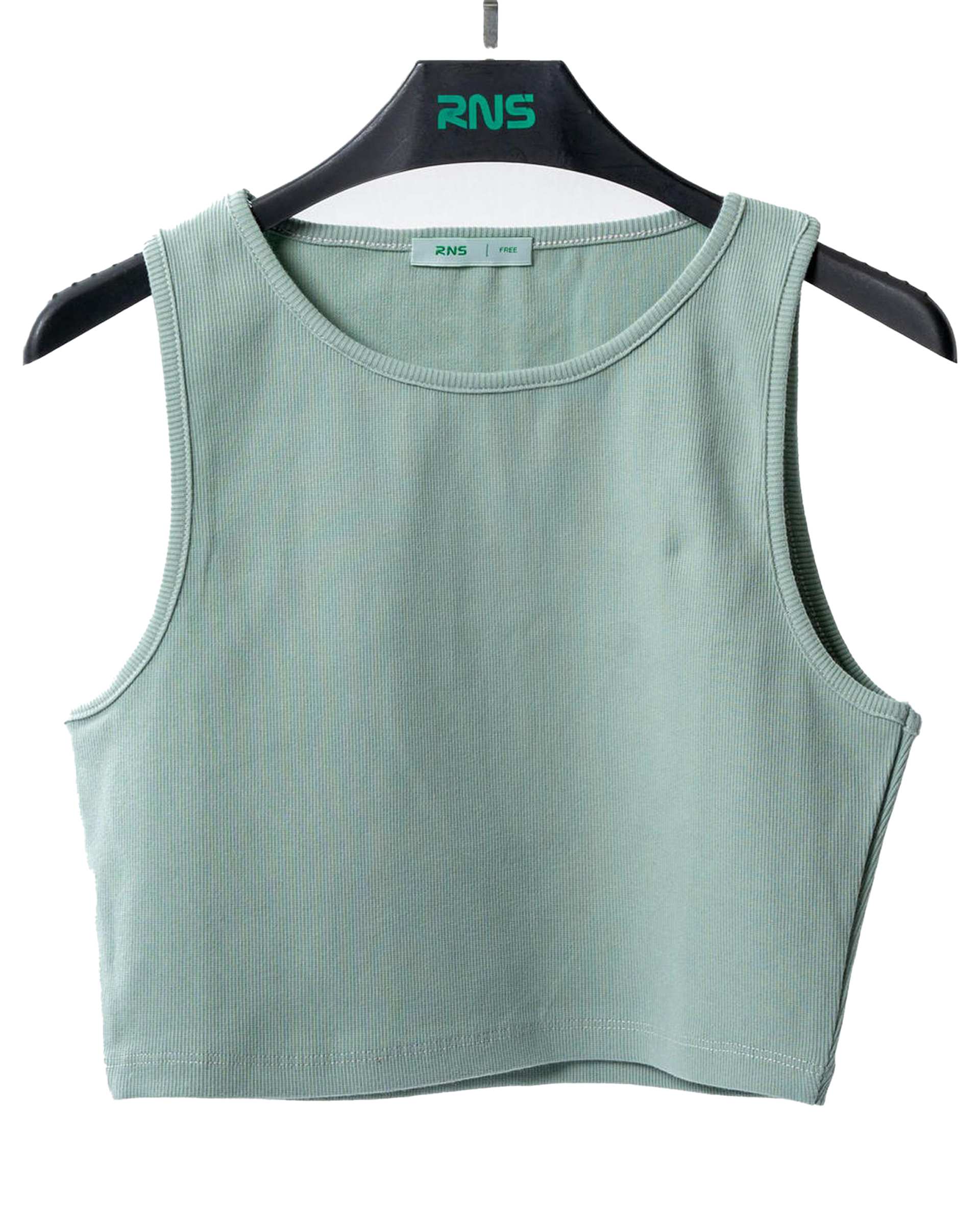 تاپ زنانه کراپ سبز روشن آر ان اس RNS کد 11012703