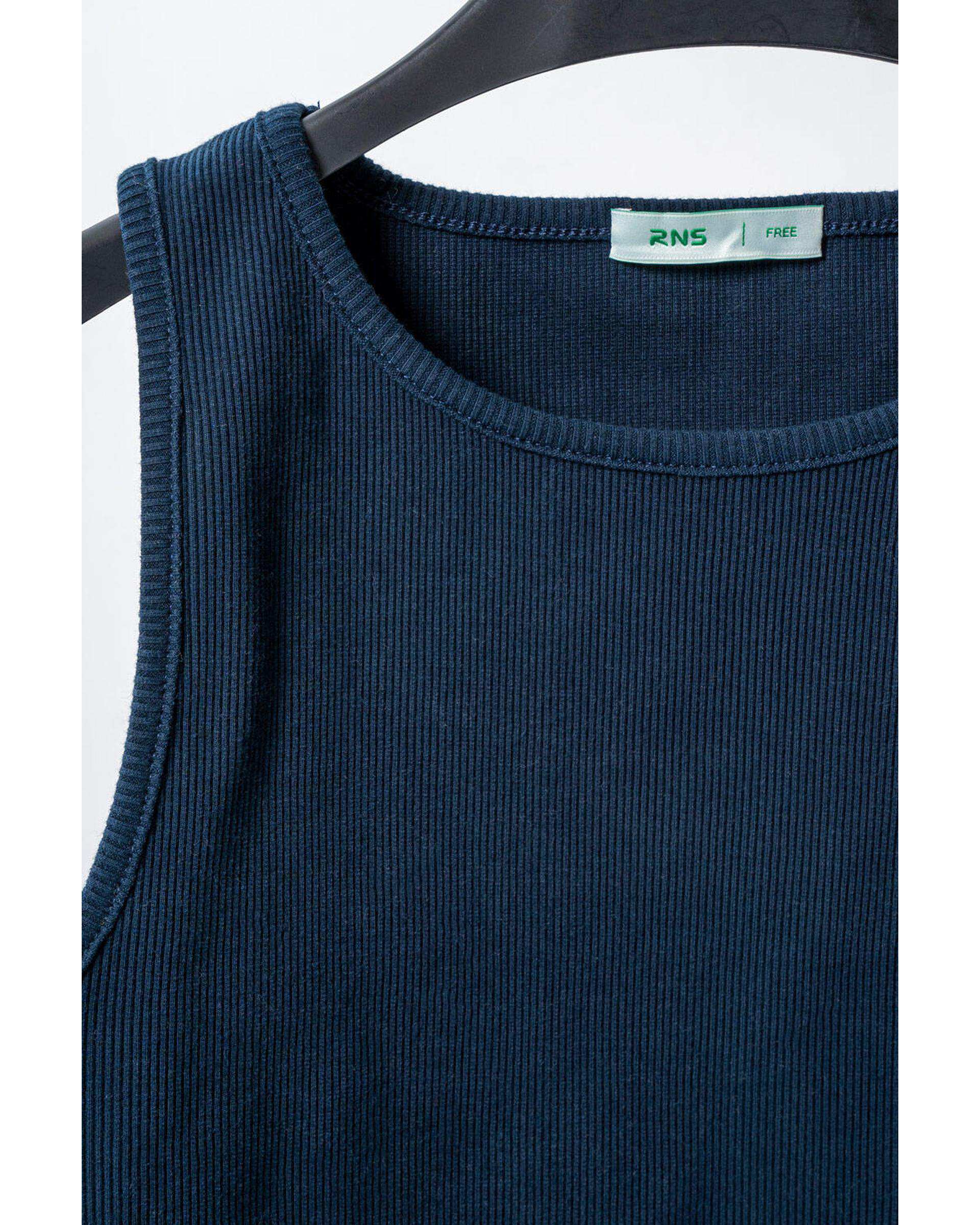 تاپ زنانه کراپ سرمه ای آر ان اس RNS کد 11012703