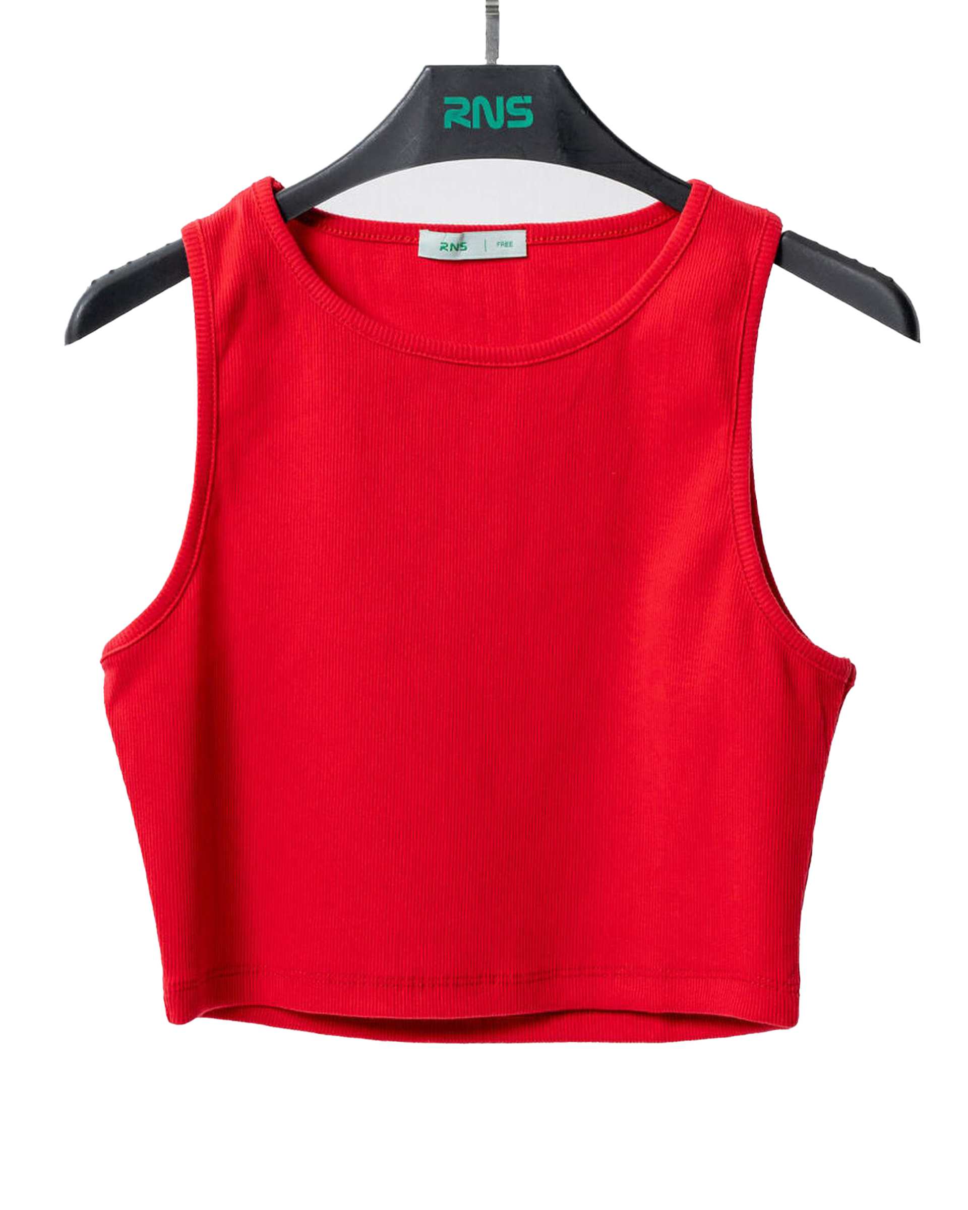 تاپ زنانه کراپ قرمز آر ان اس RNS کد 11012703