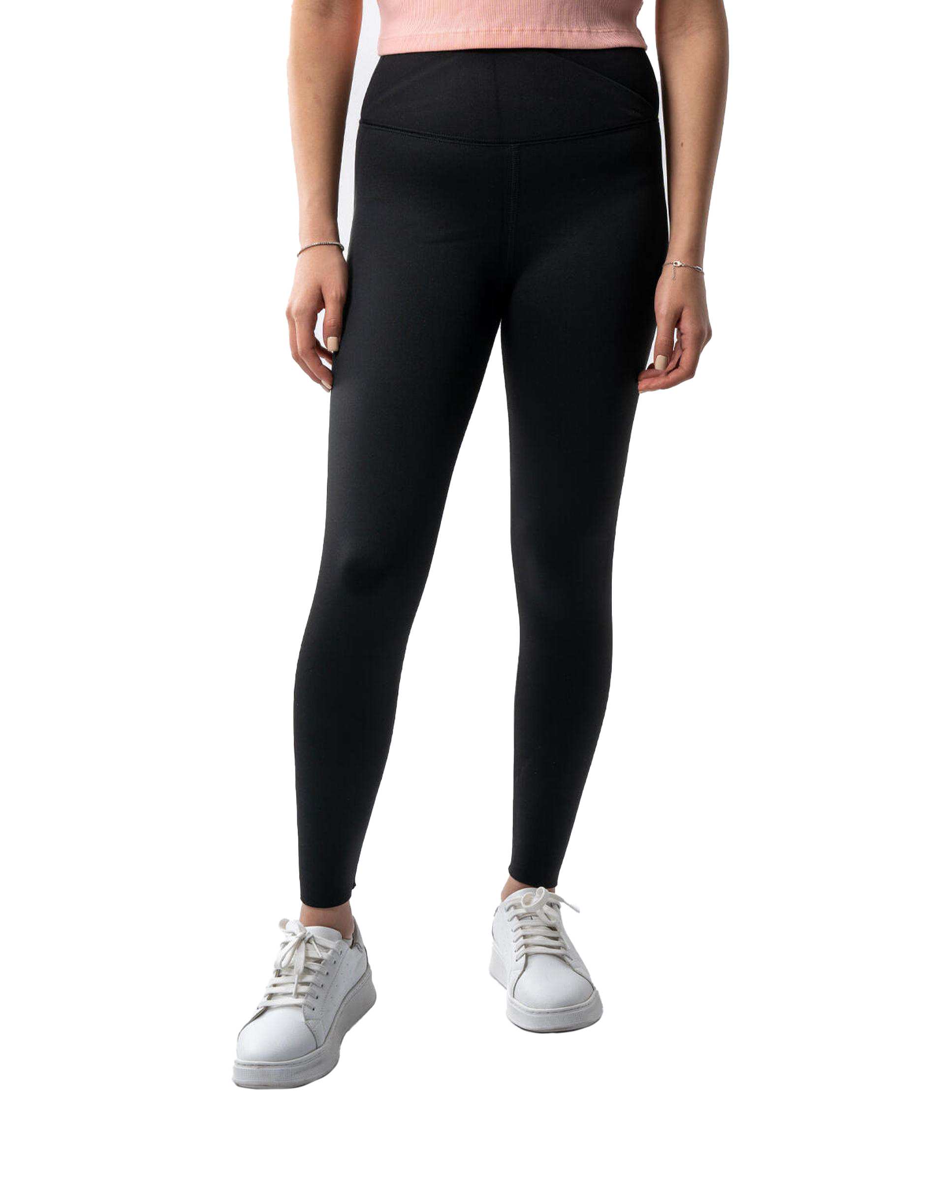 لگینگ ورزشی زنانه مشکی آر ان اس RNS کد 11042659