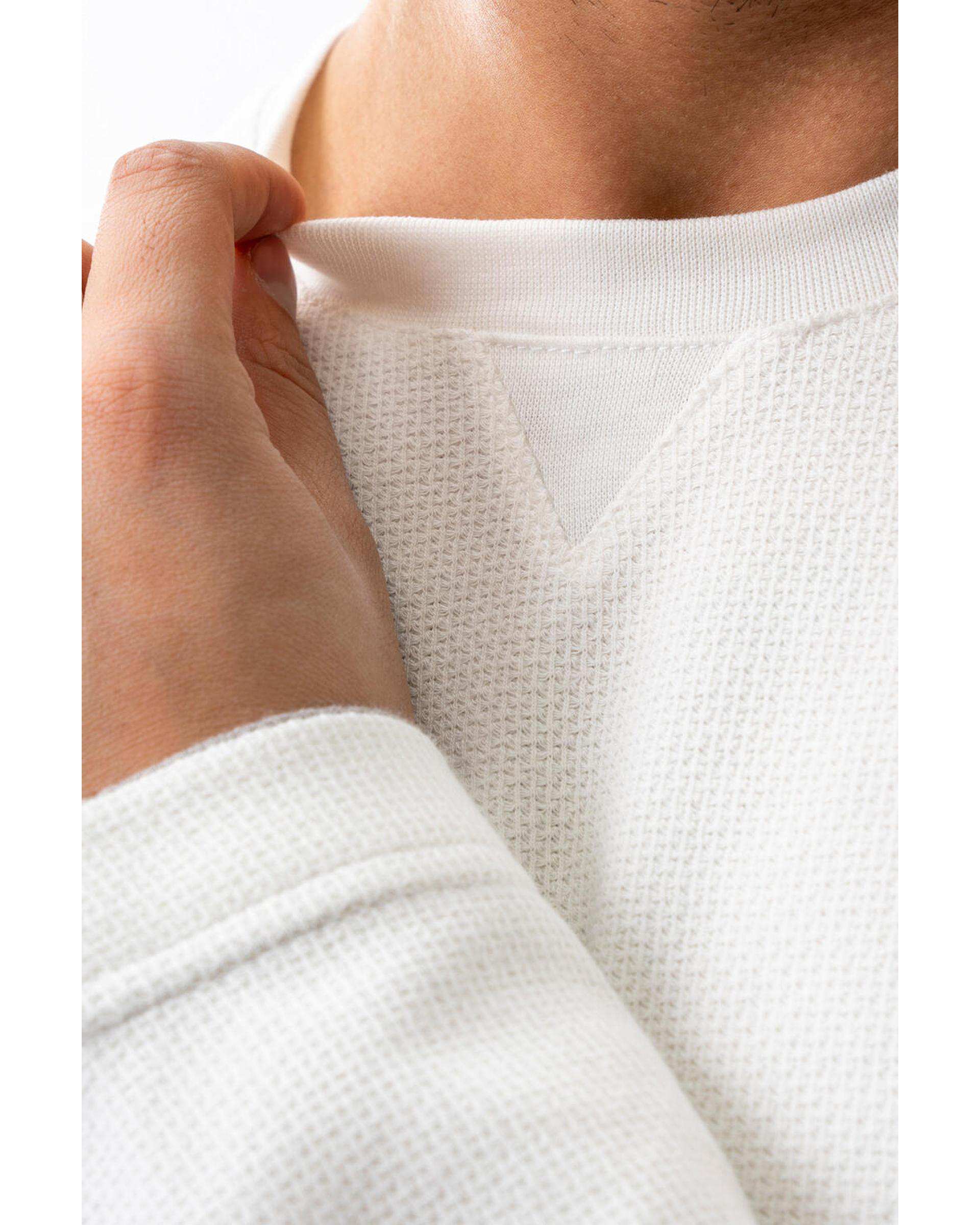 تیشرت آستین بلند مردانه سفید آر ان اس RNS کد 12032536