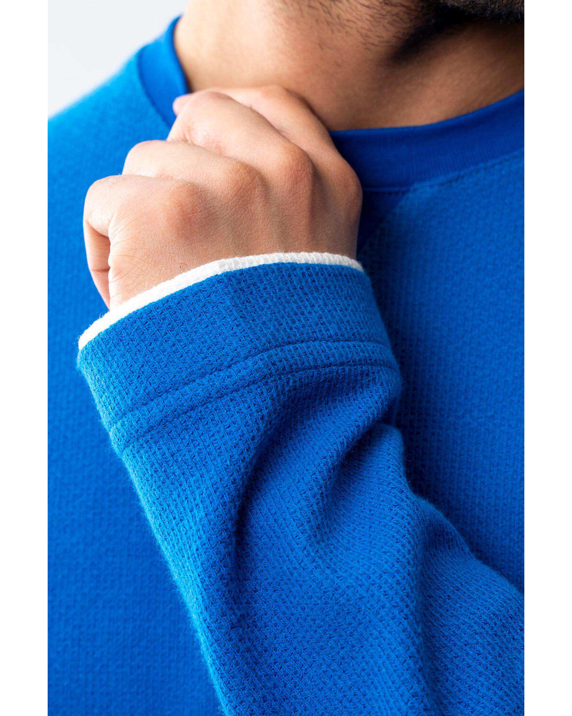 تیشرت آستین بلند مردانه آبی آر ان اس RNS کد 12032536