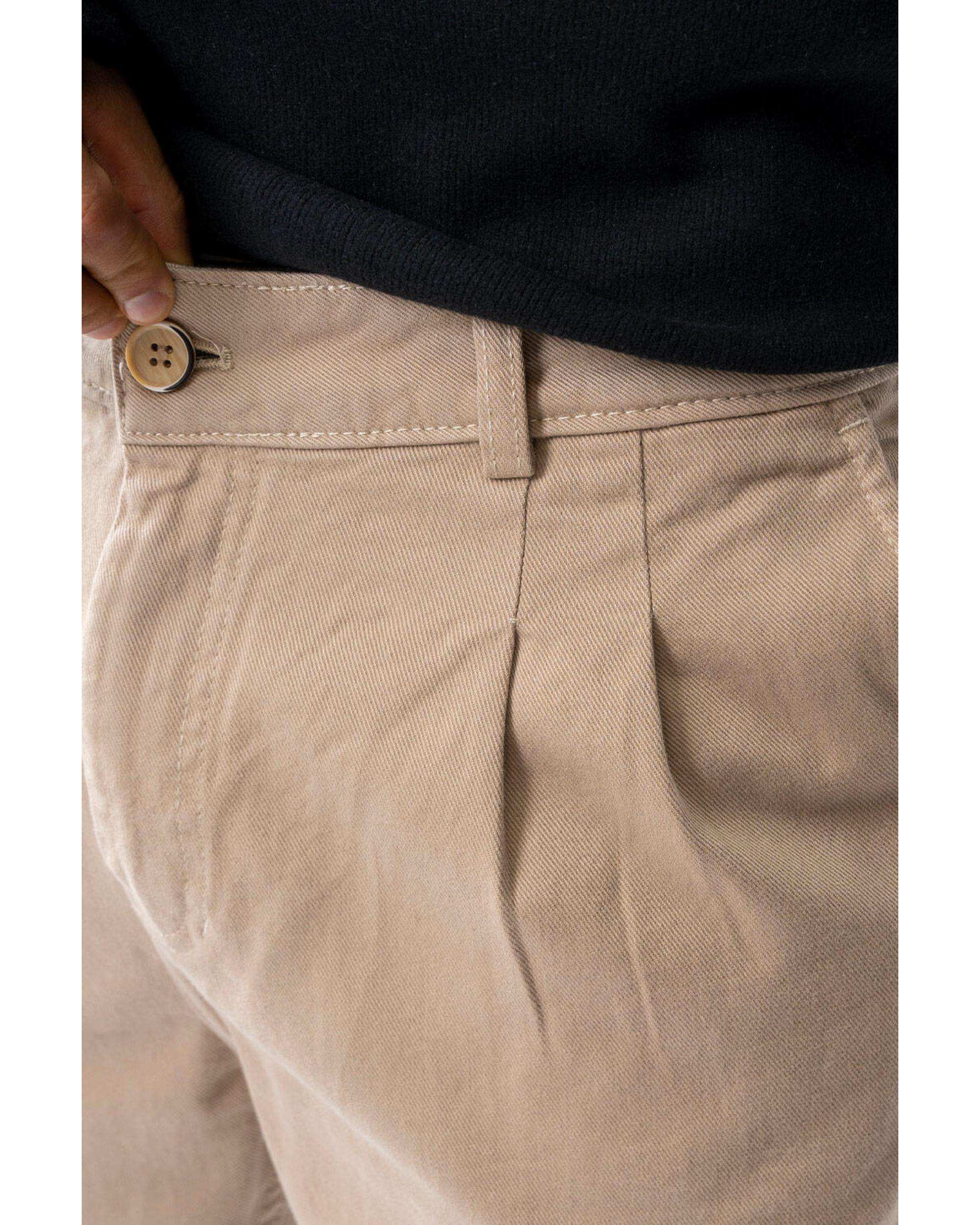 شلوار کتان مردانه کرم آر ان اس RNS کد 12042667