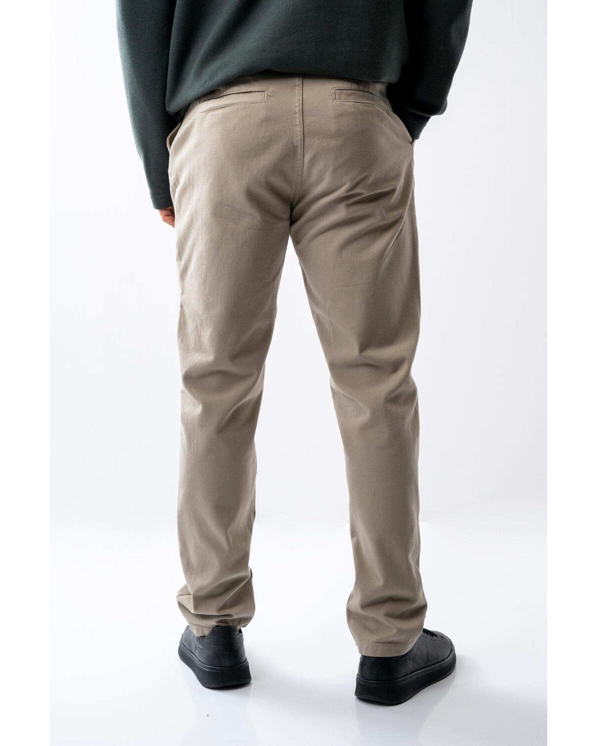 شلوار کتان مردانه سبز سدری آر ان اس RNS کد 12042667