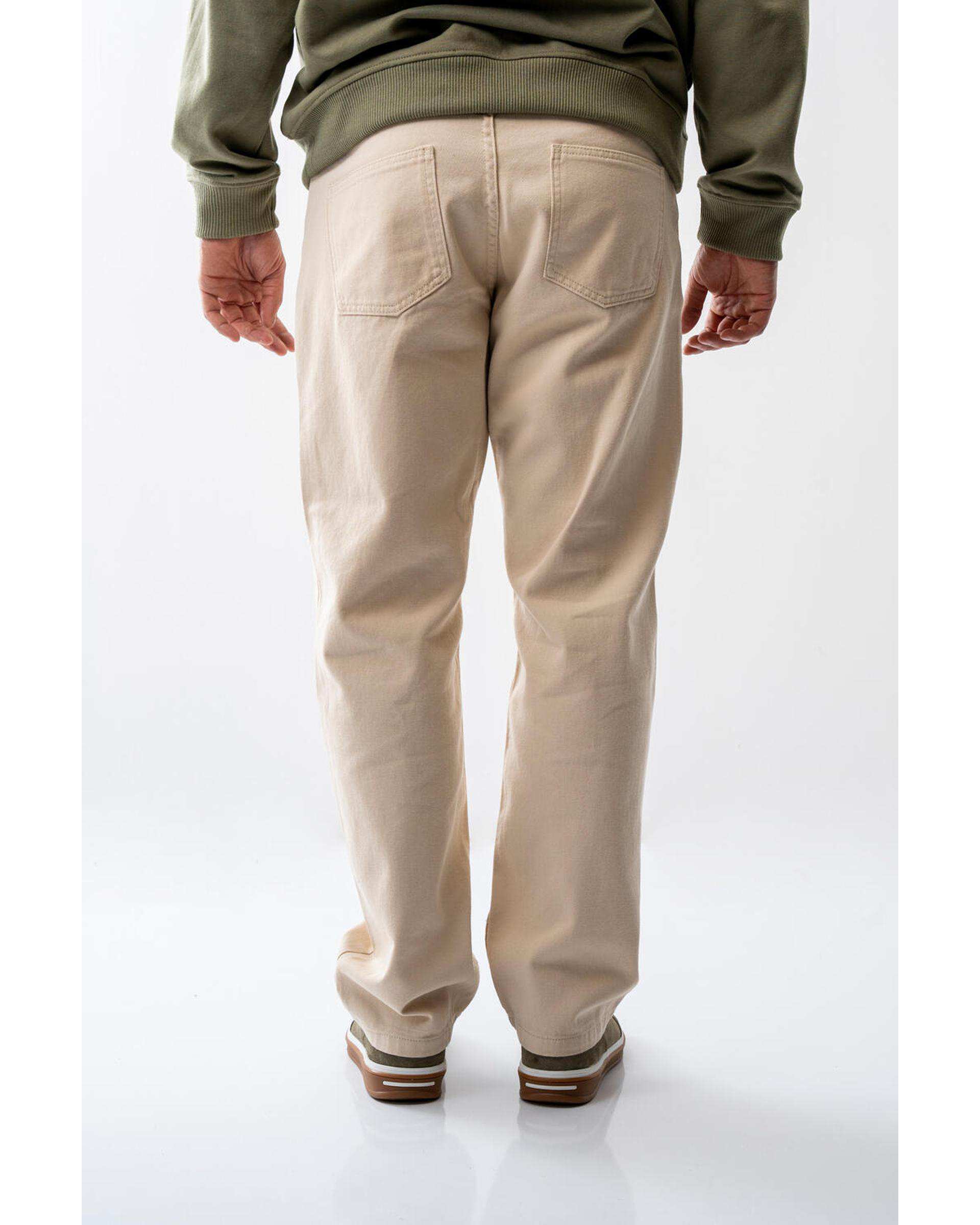 شلوار کتان مردانه استخوانی آر ان اس RNS کد 12042668