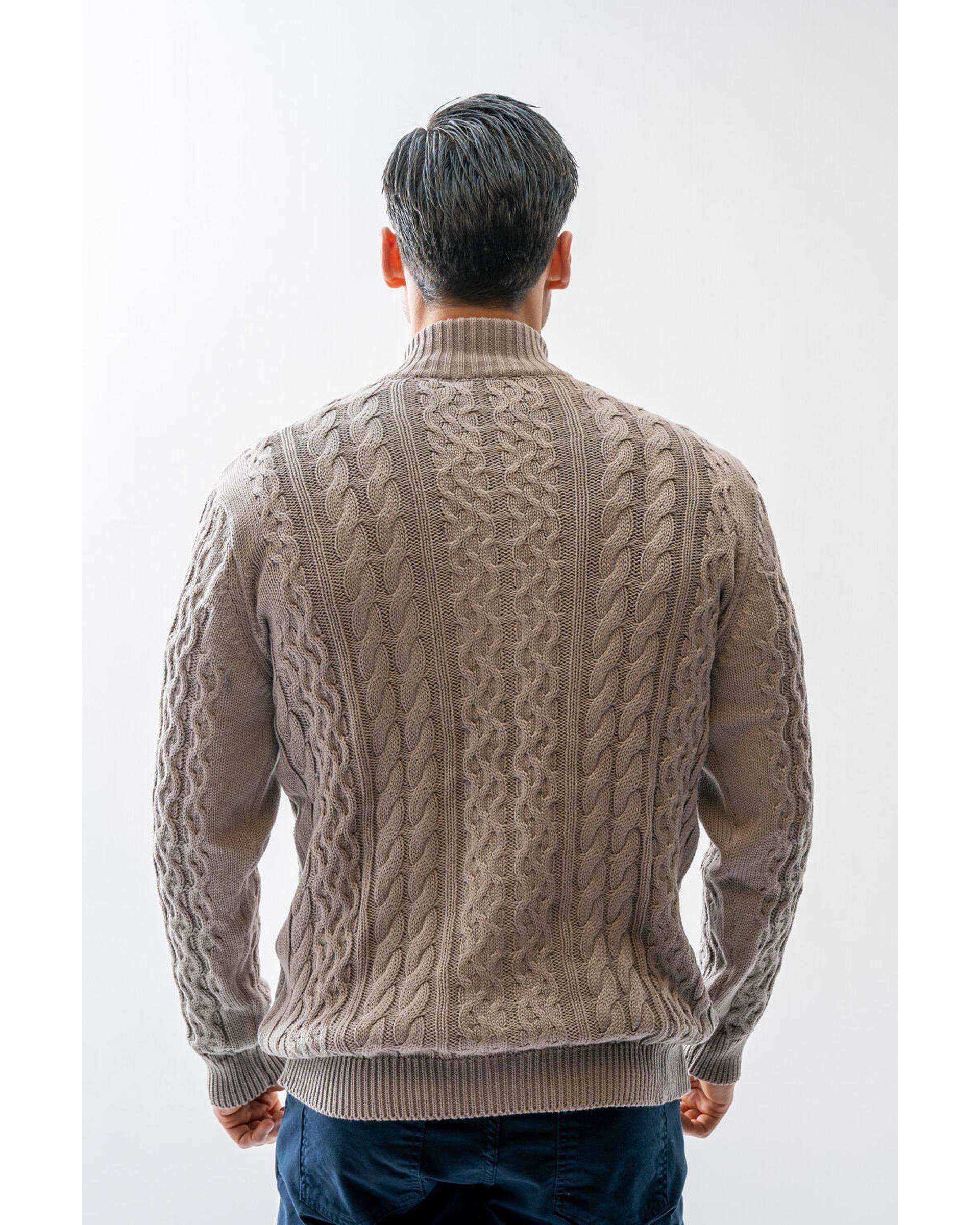 سویشرت مردانه بافت نسکافه ای آر ان اس RNS کد 12072578