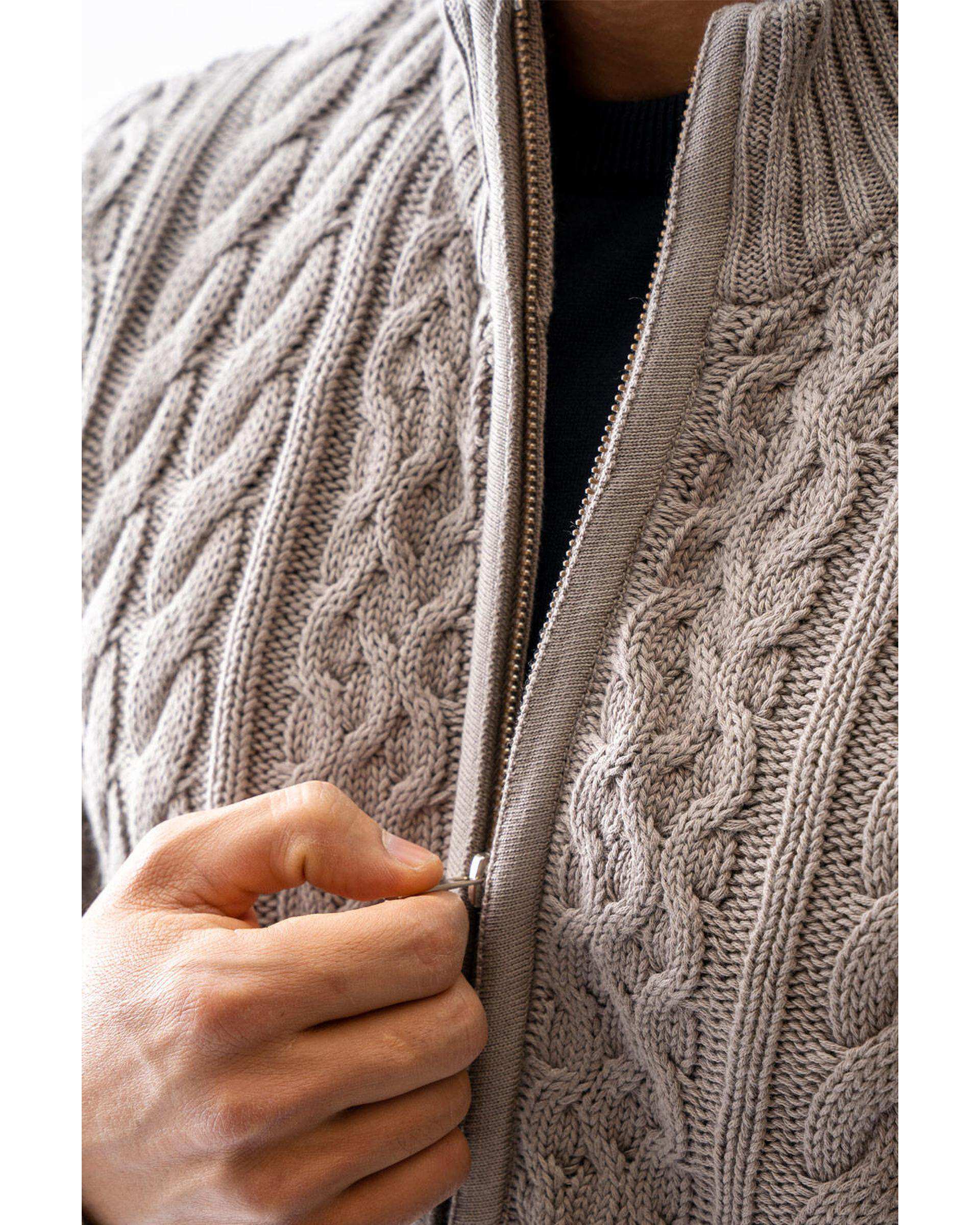 سویشرت مردانه بافت نسکافه ای آر ان اس RNS کد 12072578