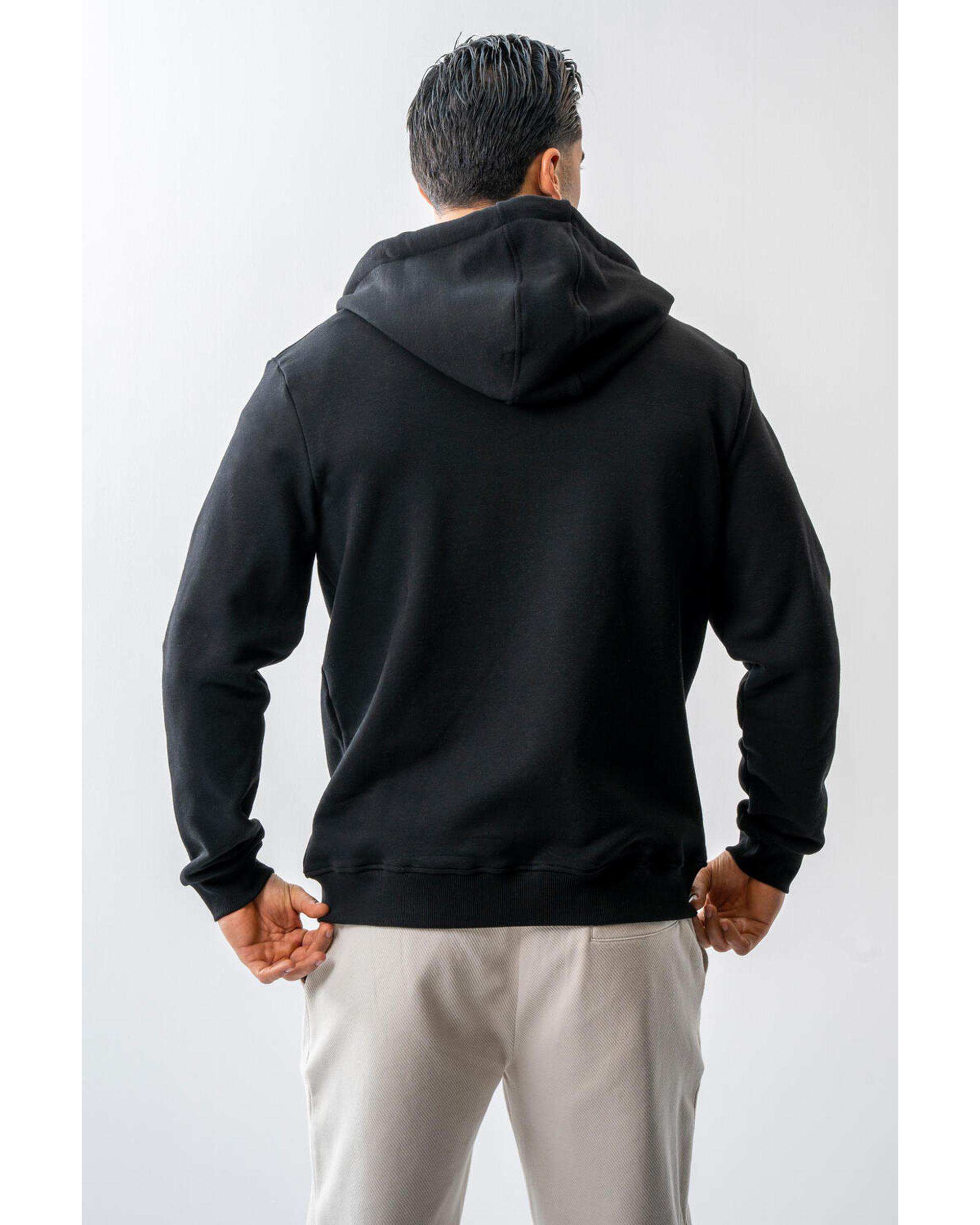 سویشرت مردانه مشکی آر ان اس RNS کد 12072647