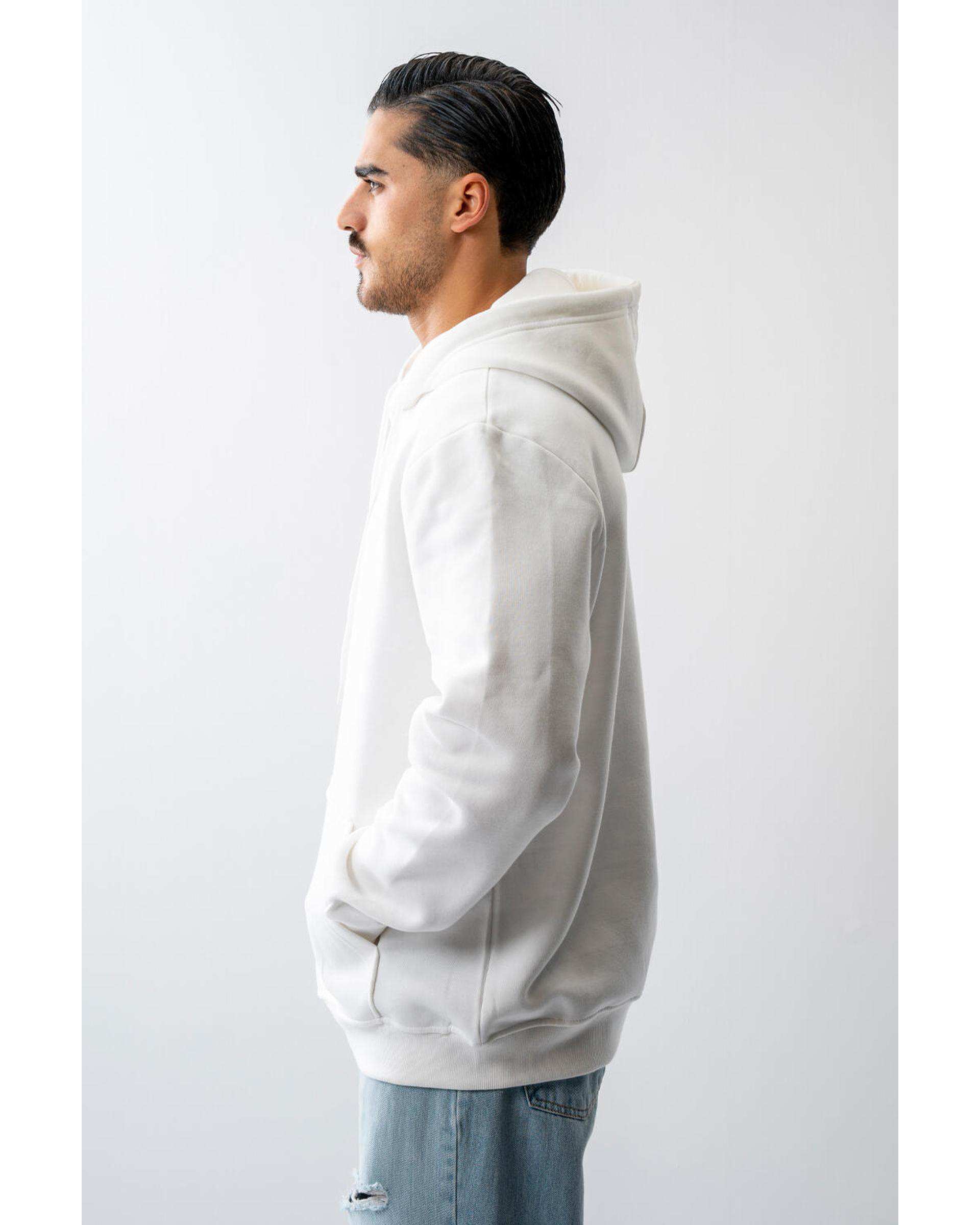 هودی مردانه سفید آر ان اس RNS کد 12102643