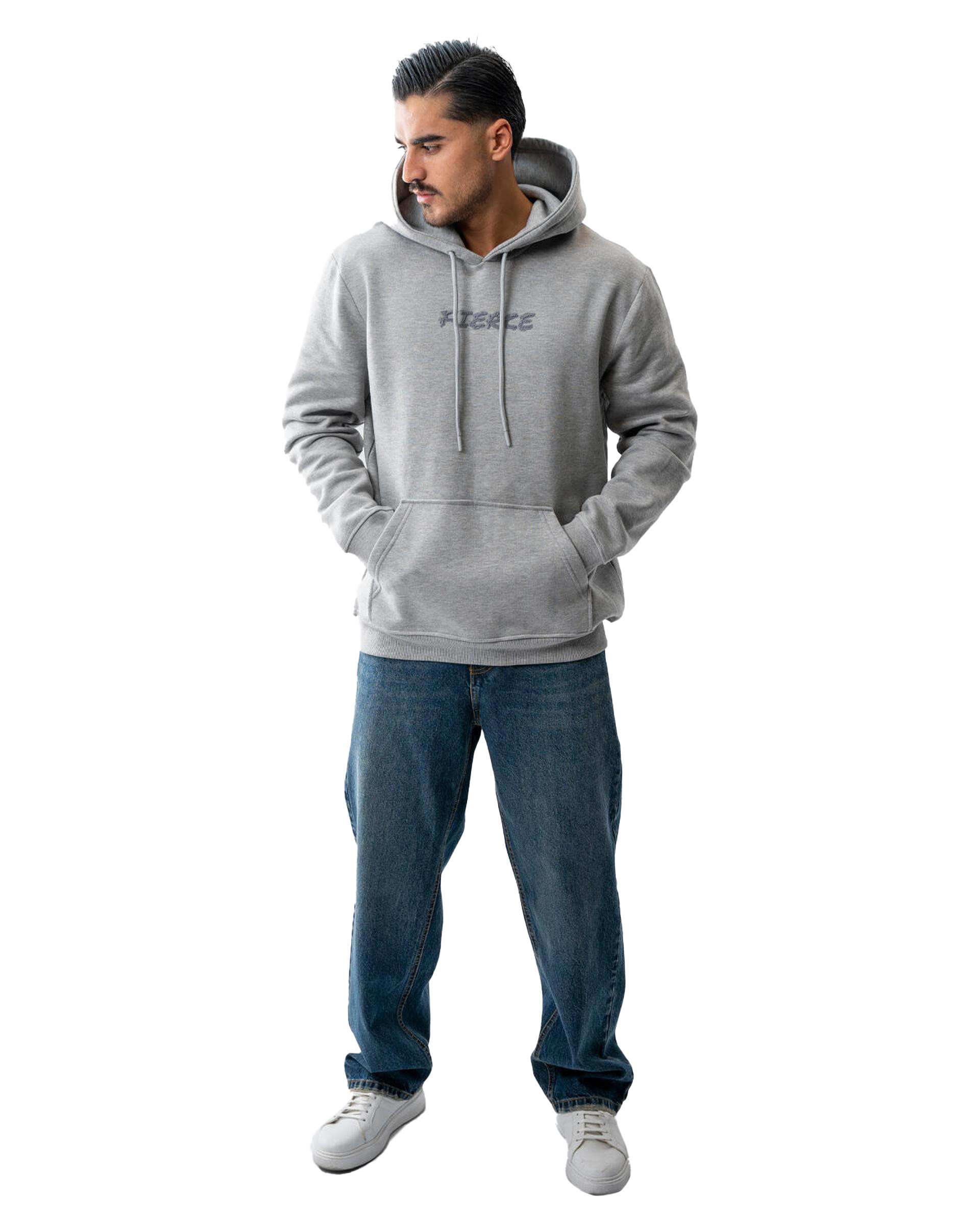 هودی مردانه طوسی آر ان اس RNS کد 12102643