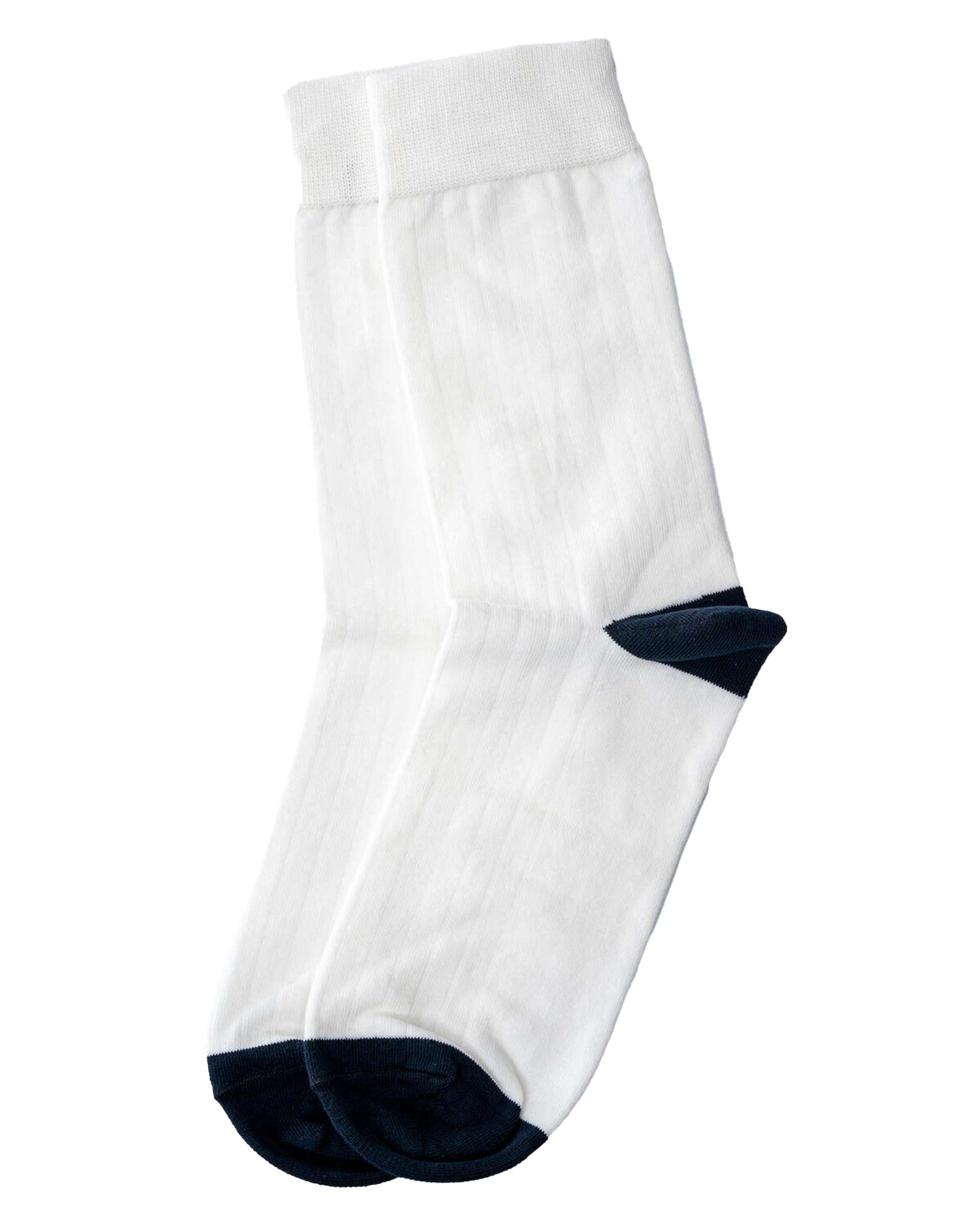 جوراب مردانه ساقدار سفید آر ان اس RNS کد 12132697