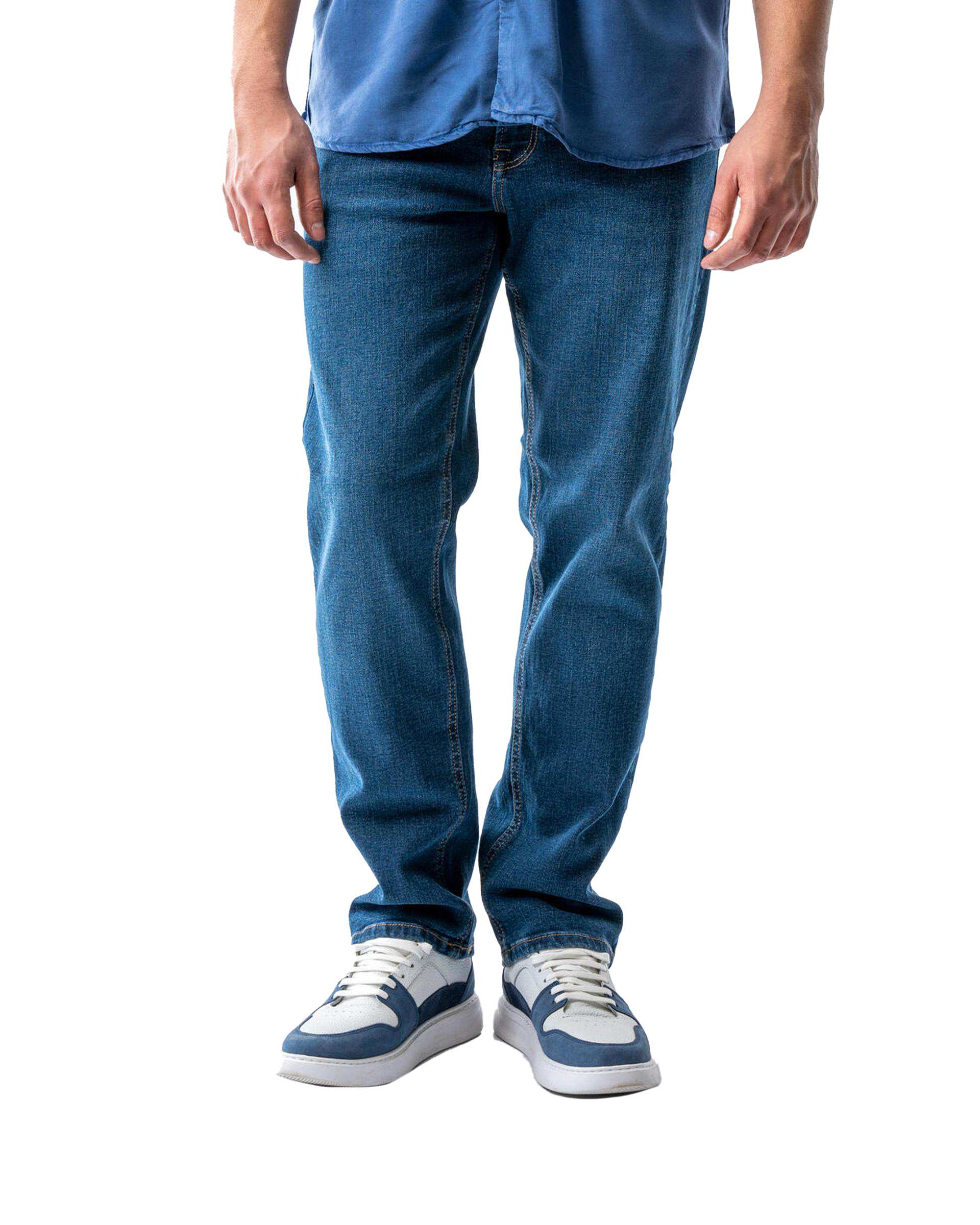 شلوار جین مردانه آبی تیره آر ان اس RNS کد 42042716