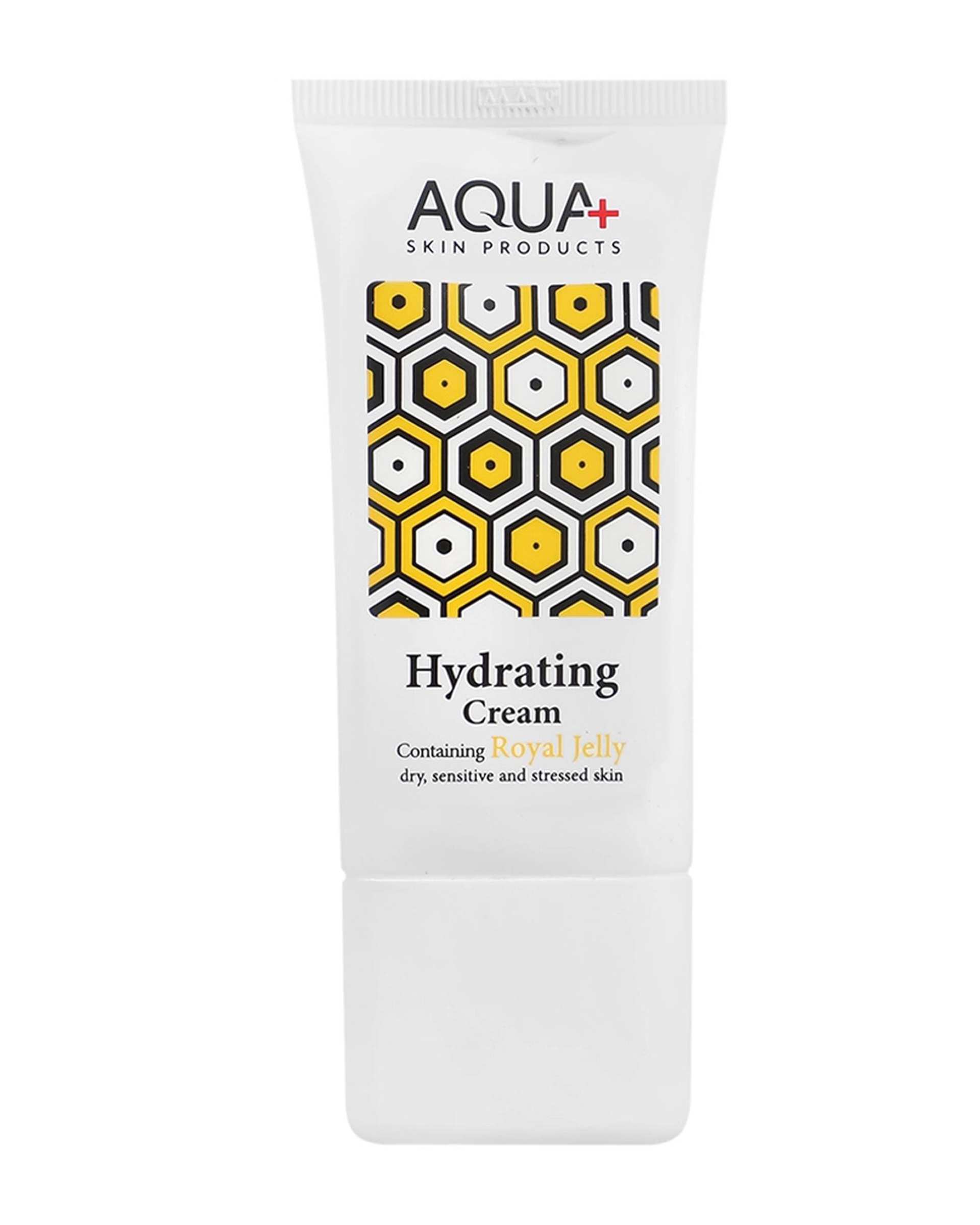 کرم آبرسان دست و صورت آکوا پلاس Aqua plus حاوی رویال ژل حجم 50ml