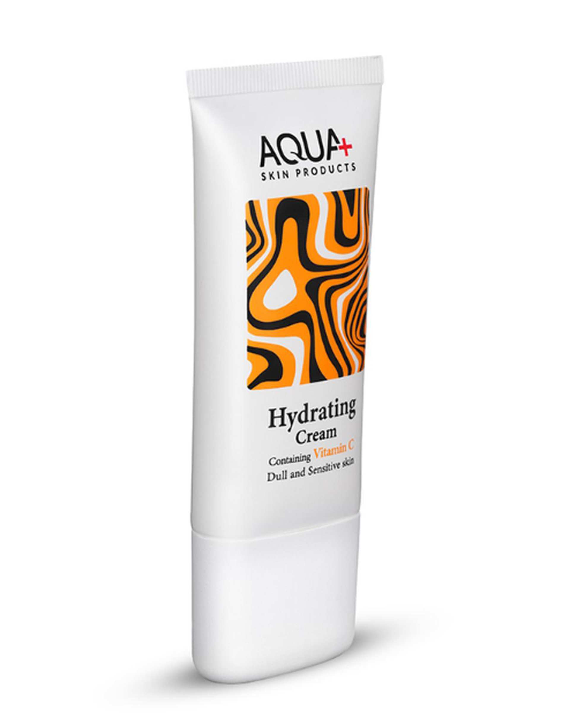 کرم آبرسان دست و صورت آکوا پلاس Aqua plus حاوی ویتامین C حجم 50ml