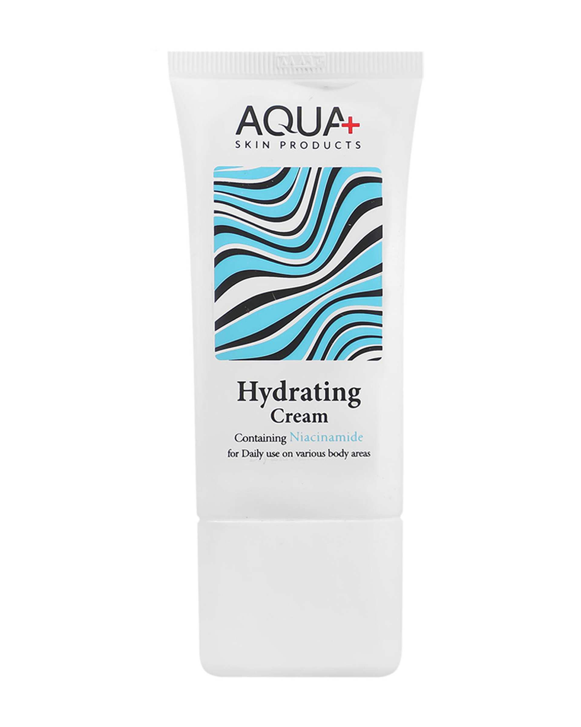 کرم آبرسان دست و صورت آکوا پلاس Aqua plus حاوی نیاسین آمید حجم 50ml