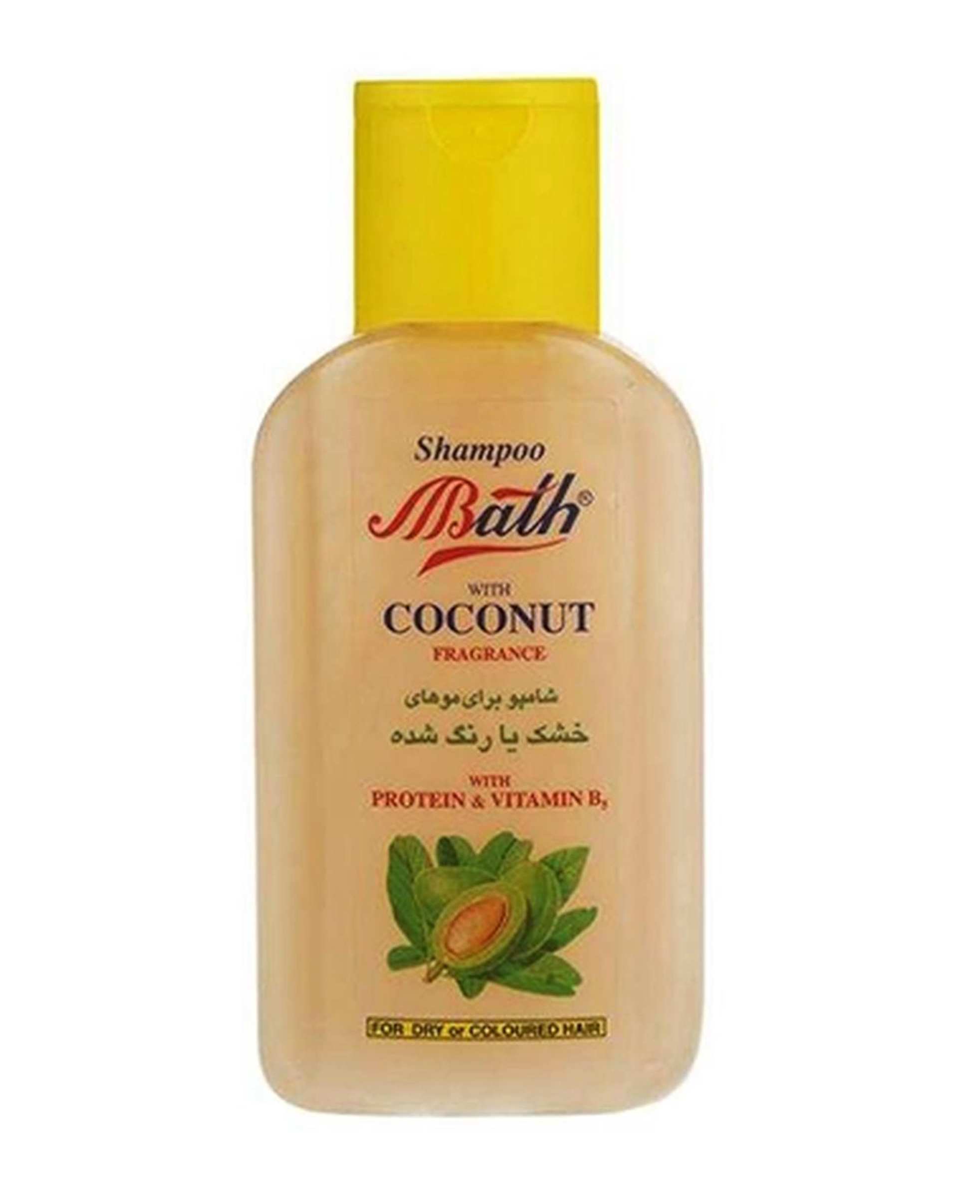 شامپو مو بس مدل Coconut مناسب موهای خشک و رنگ شده وزن 280 میلی لیتر