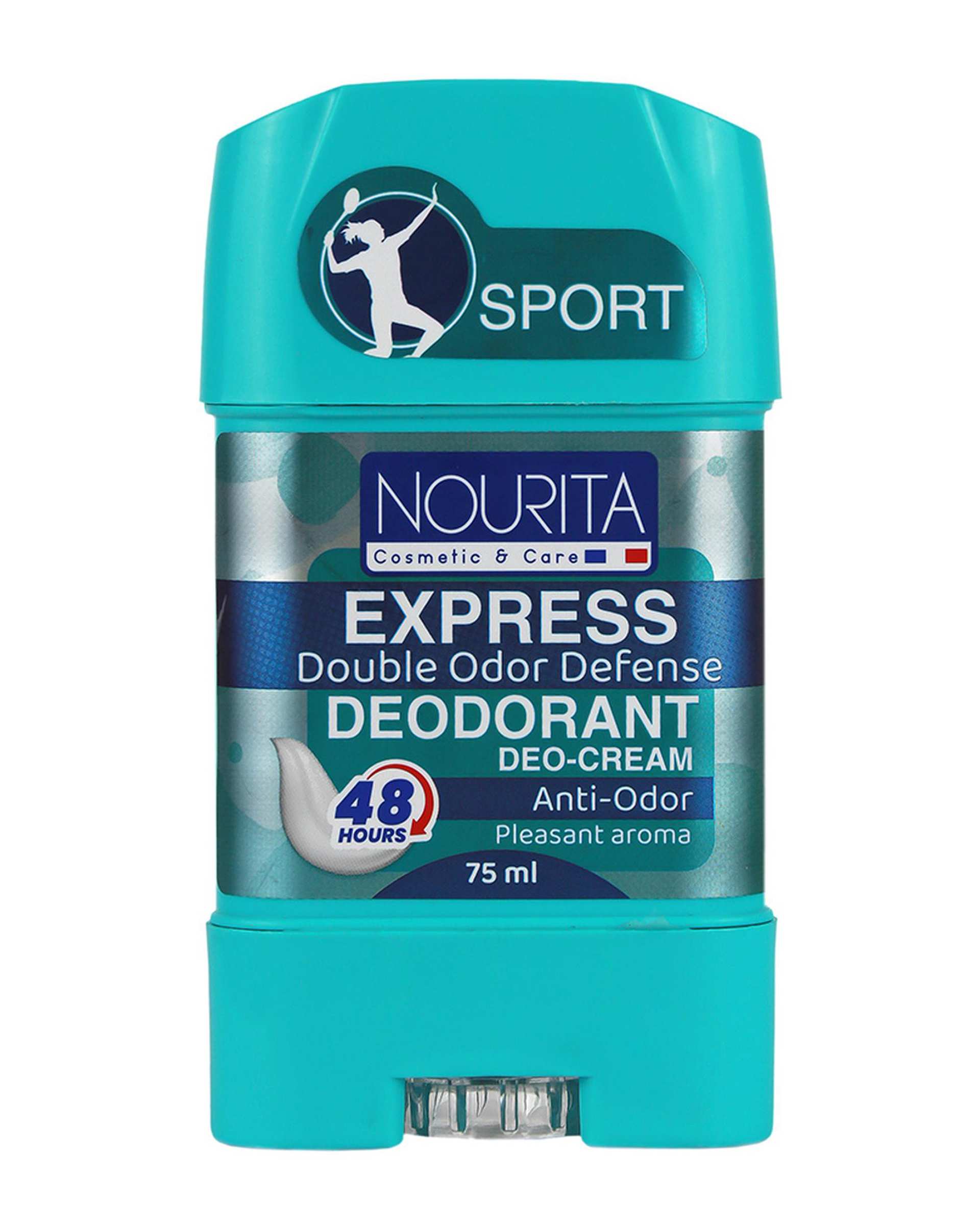 مام استیک کرمی خوشبو کننده بدن نوریتا Nourita مدل اسپرت Express حجم 75ml