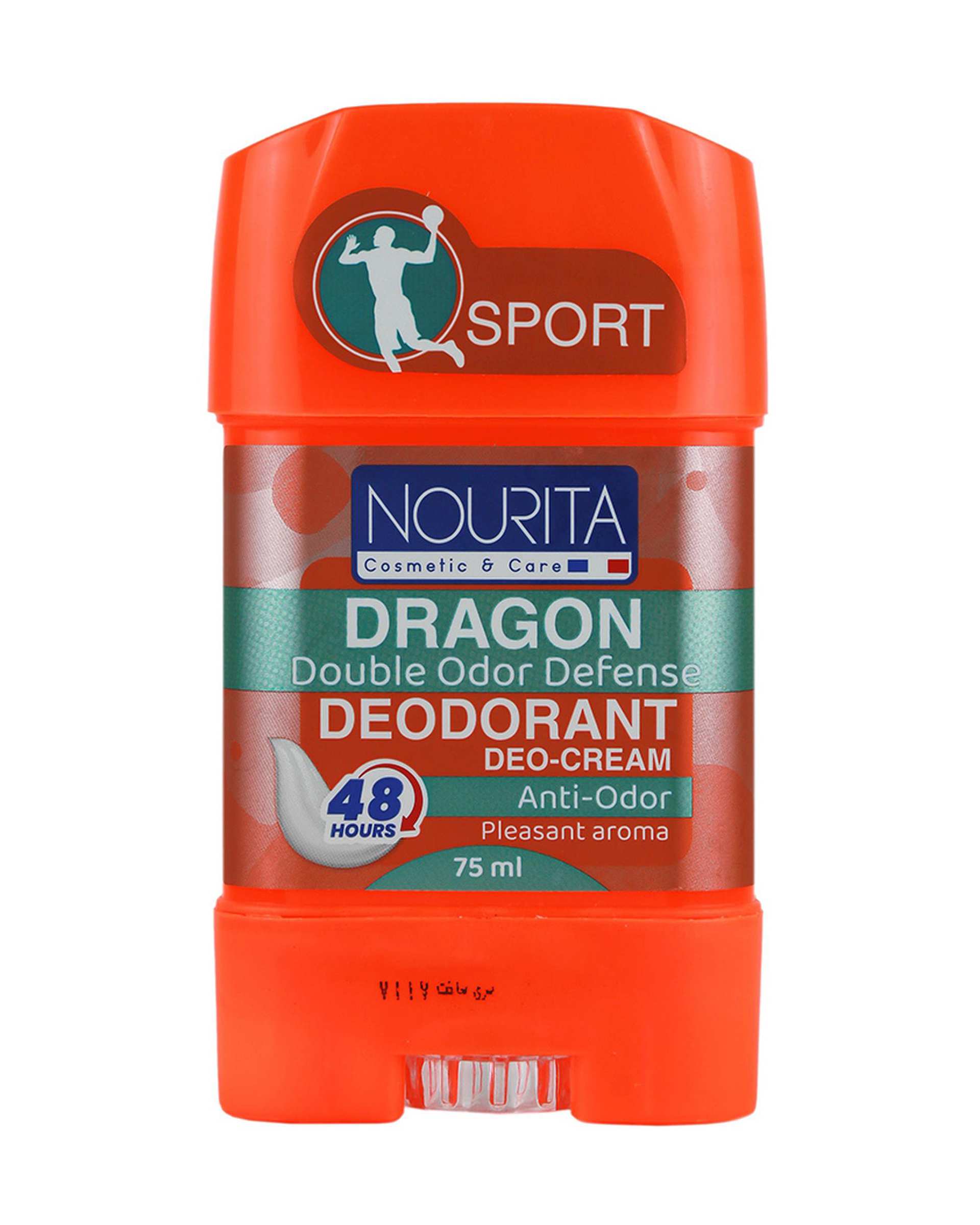 مام استیک کرمی خوشبو کننده بدن نوریتا Nourita مدل Sport Dragon حجم 75ml