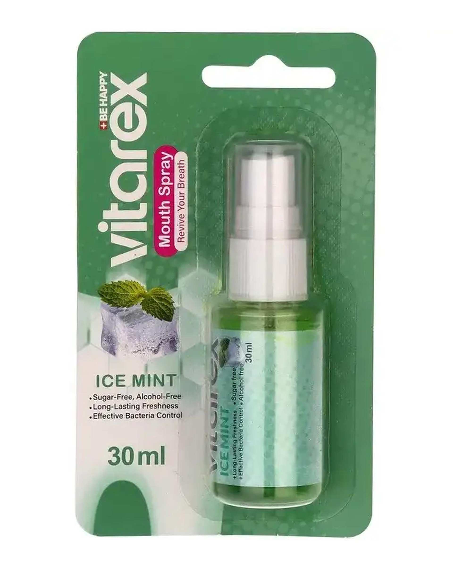 اسپری خوشبو کننده دهان ویتارکس Vitarex با طعم نعناع حجم 30ml