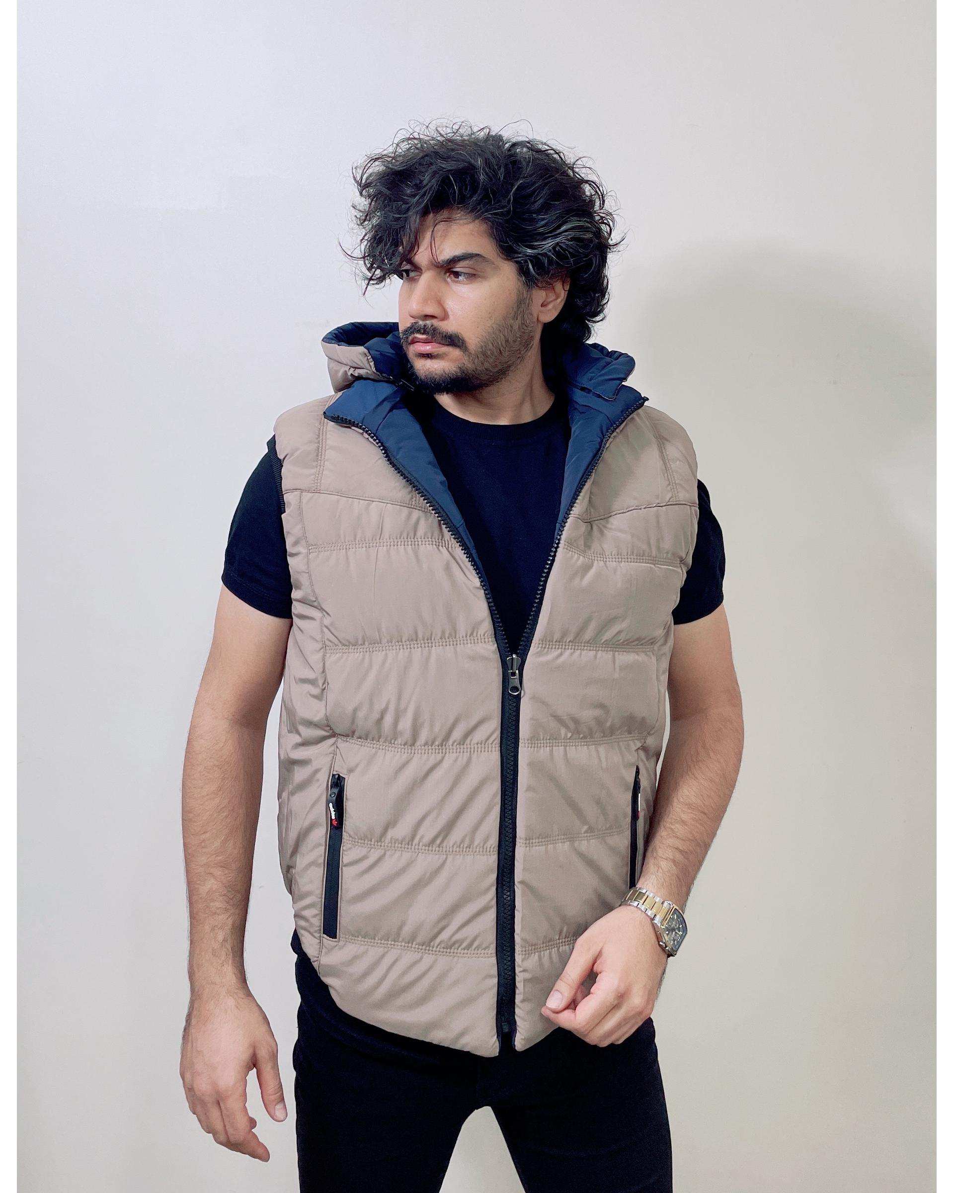 پافر مردانه دورو سرمه ای کرم دیورسو Diverso کد 4868