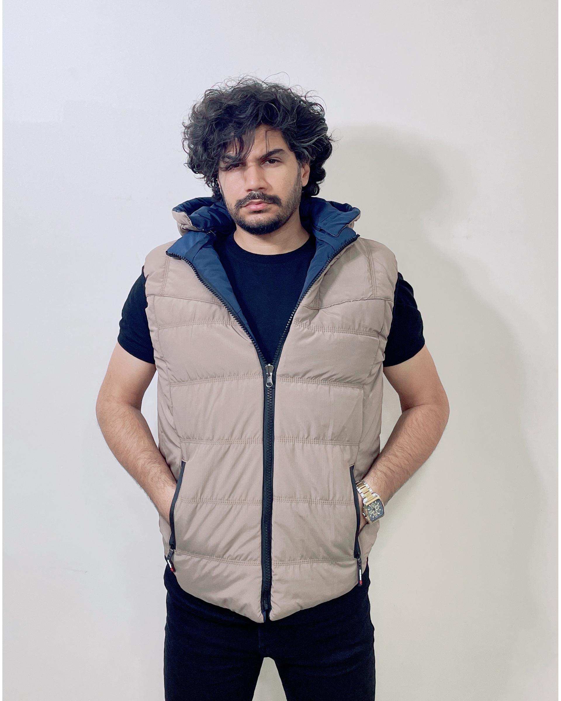 پافر مردانه دورو سرمه ای کرم دیورسو Diverso کد 4868