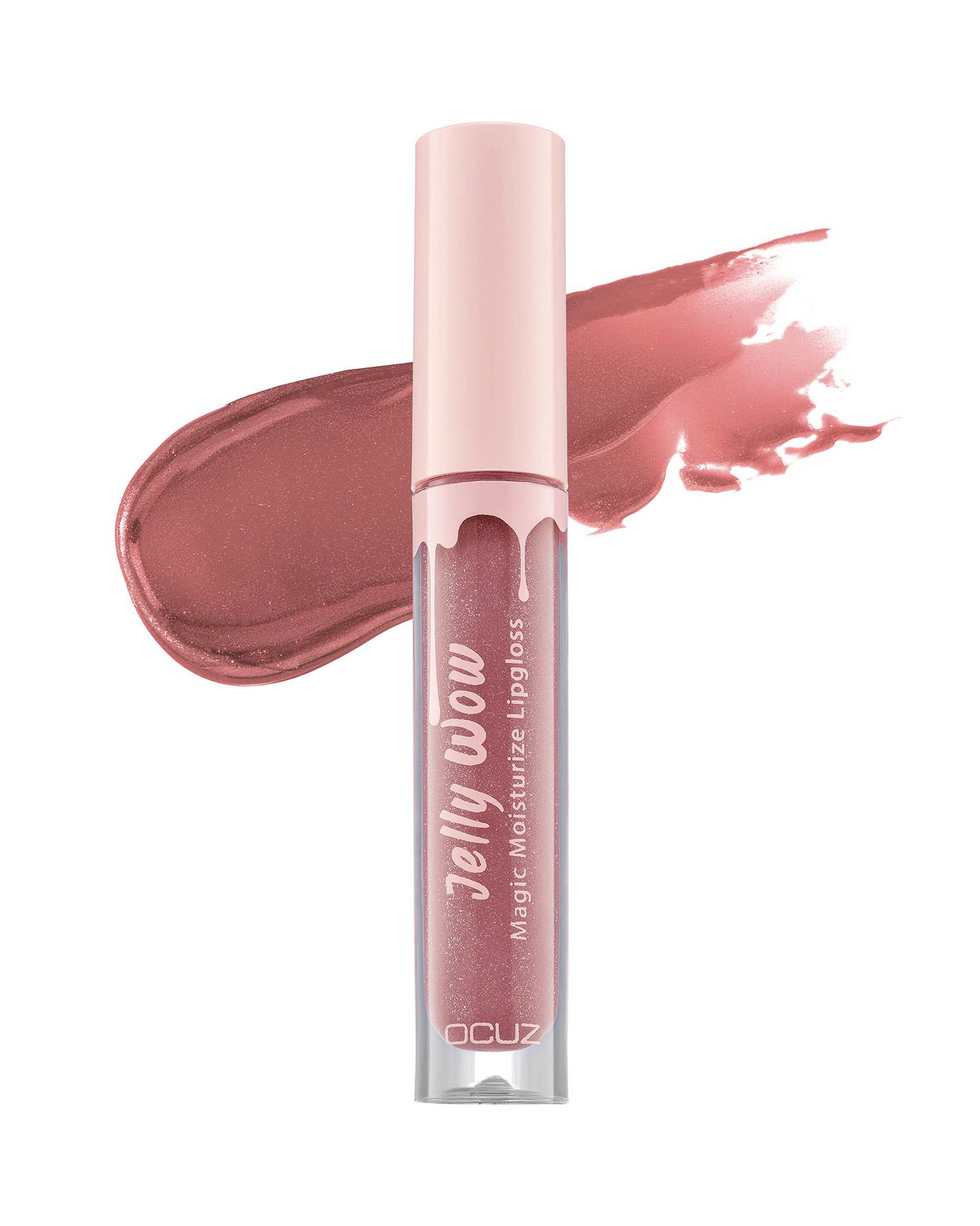 رژ لب مایع براق اوکاز OCUZ مدل Jelly Wow شماره 02 حجم 5ml