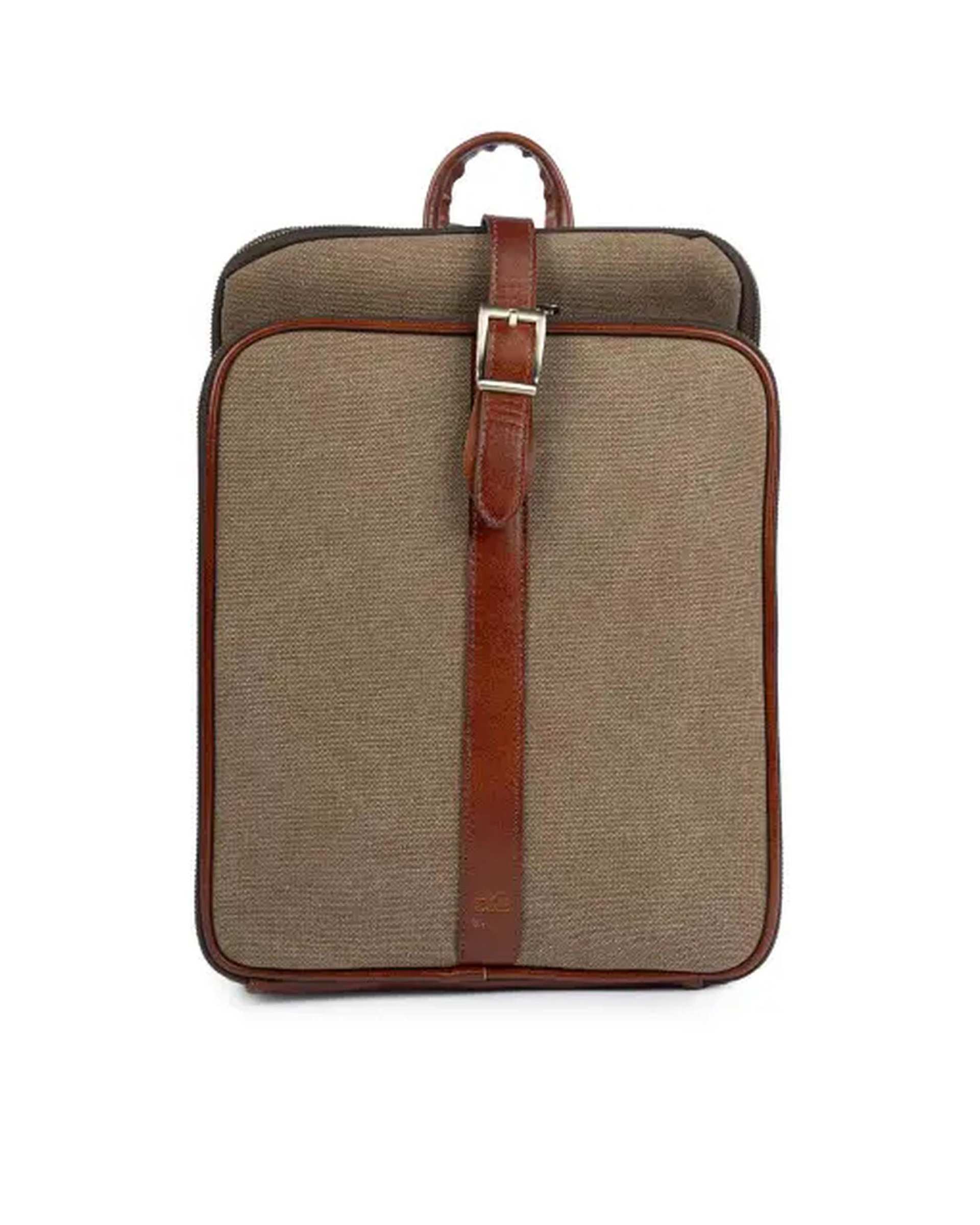 کوله پشتی چرم صاد Saad مدل JR6203