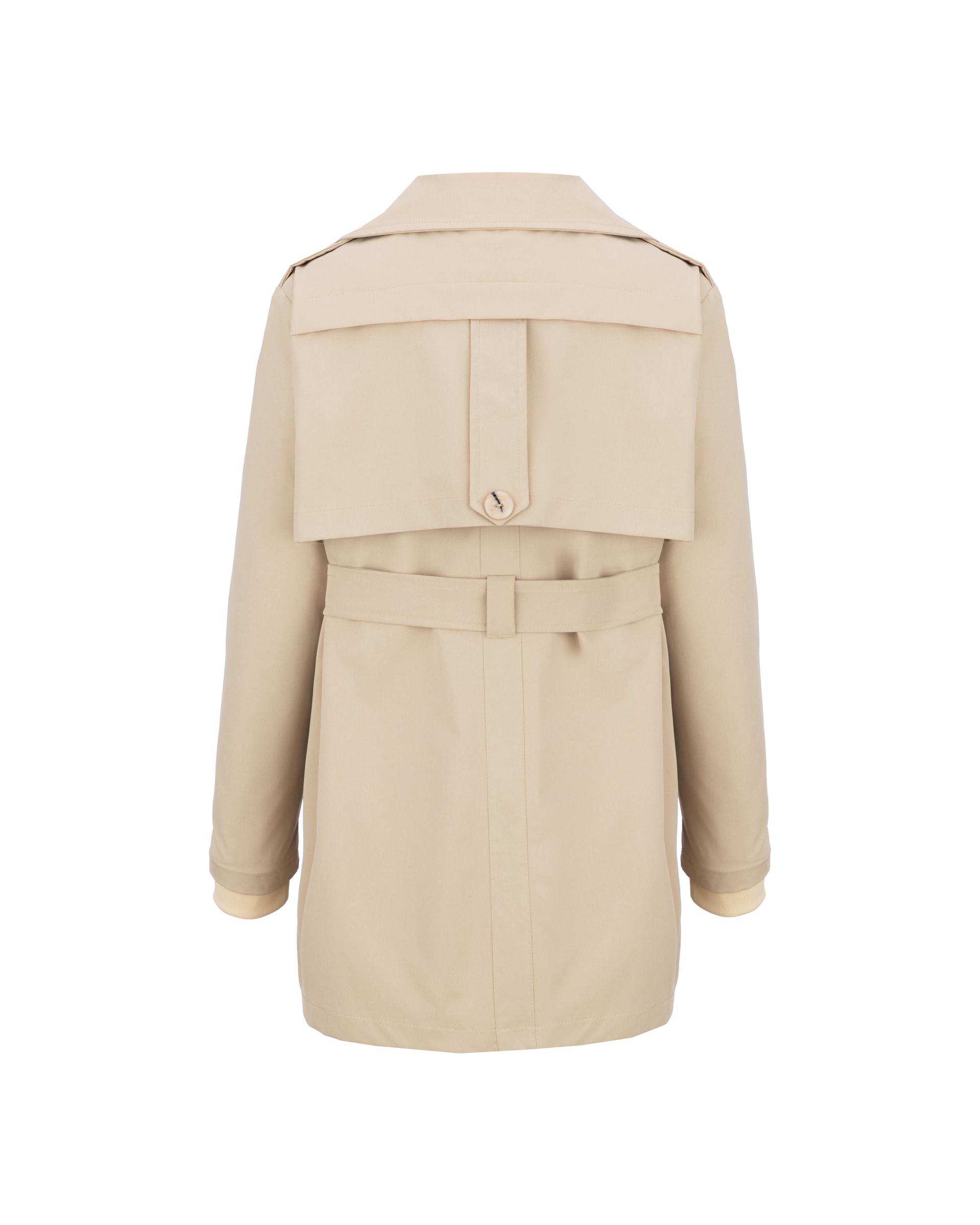 بارانی زنانه کرم مدل دیارا السانا Elsana کد 2379