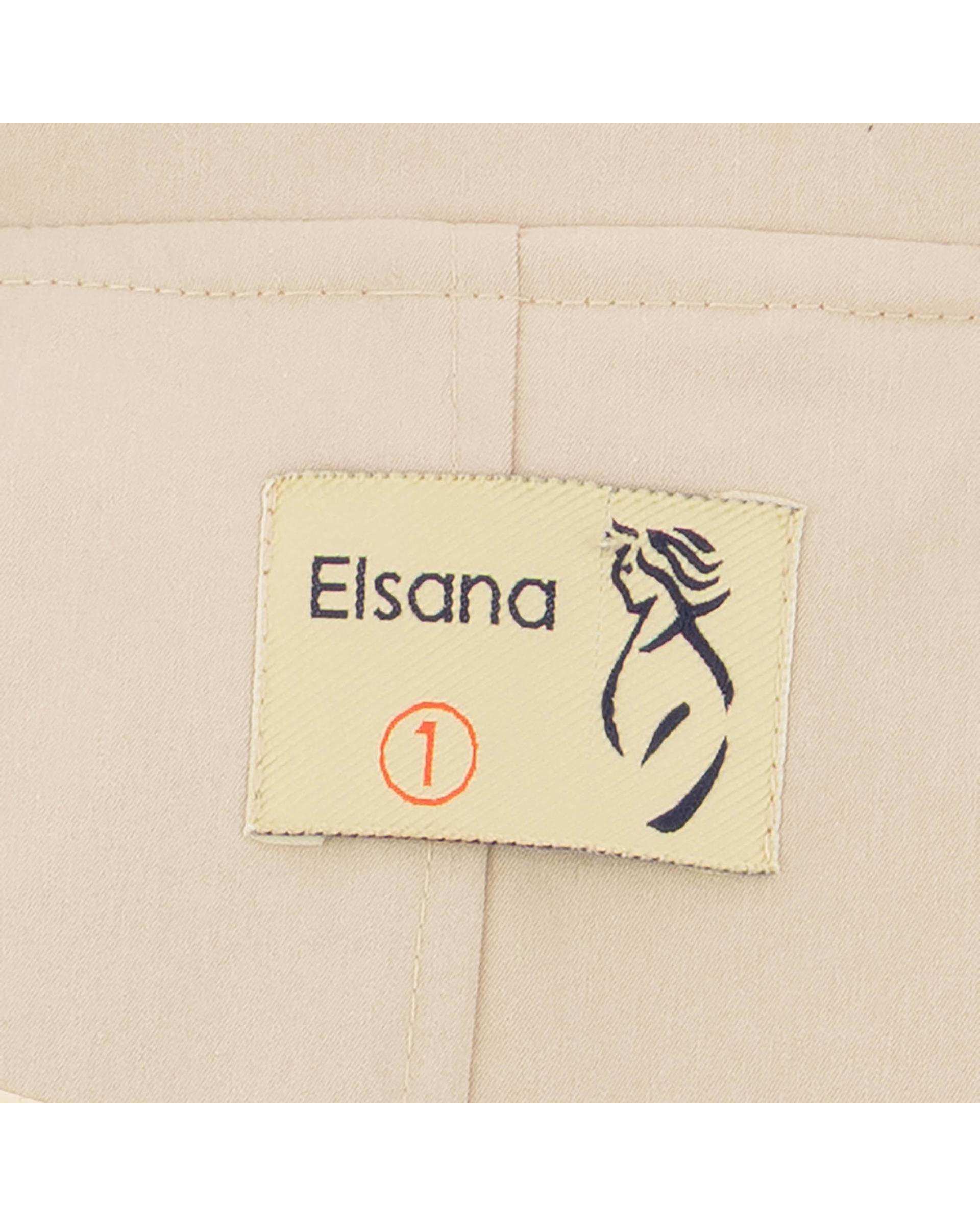 بارانی زنانه کرم مدل دیارا السانا Elsana کد 2379