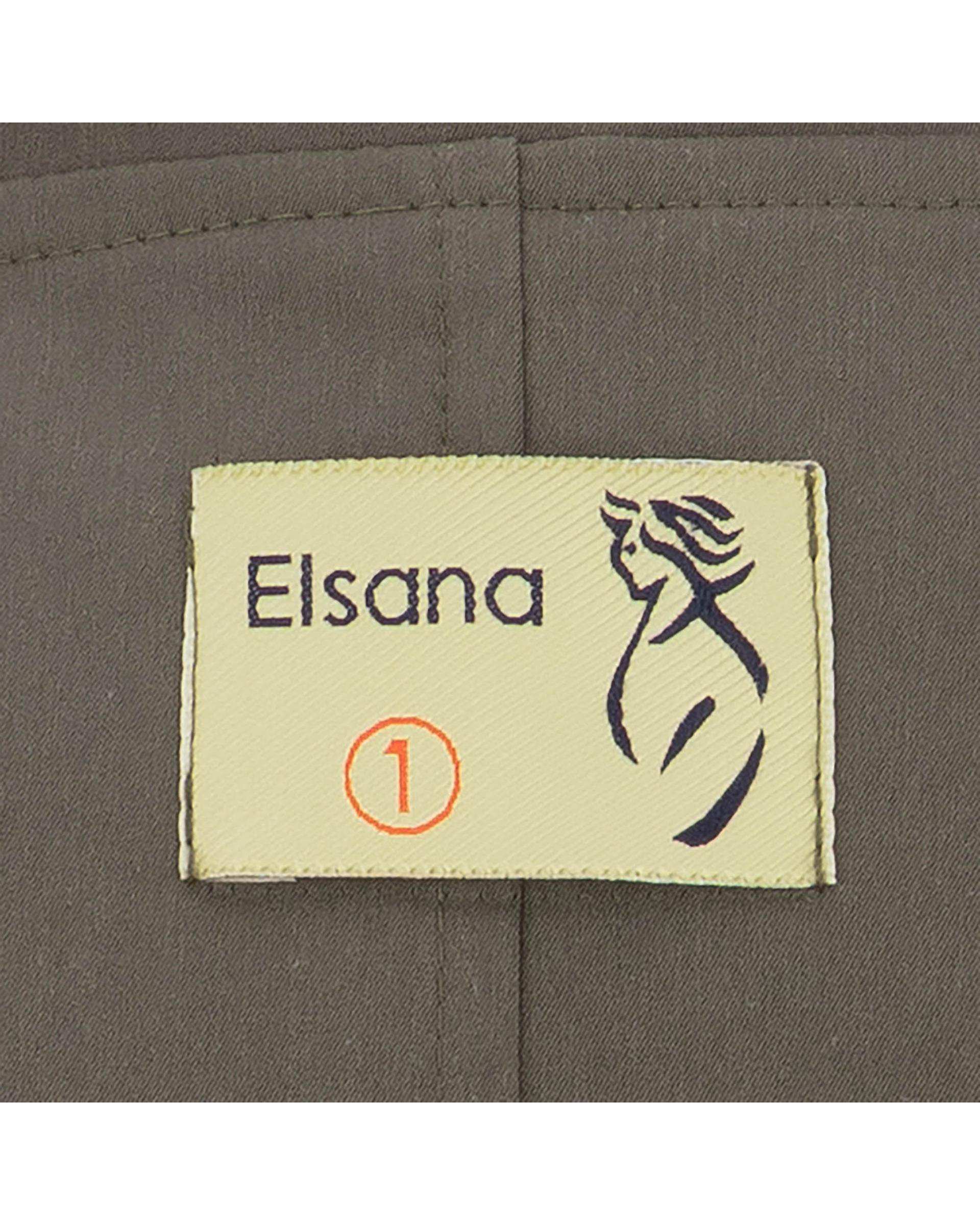 بارانی زنانه سبز یشمی مدل دیارا السانا Elsana کد 2379