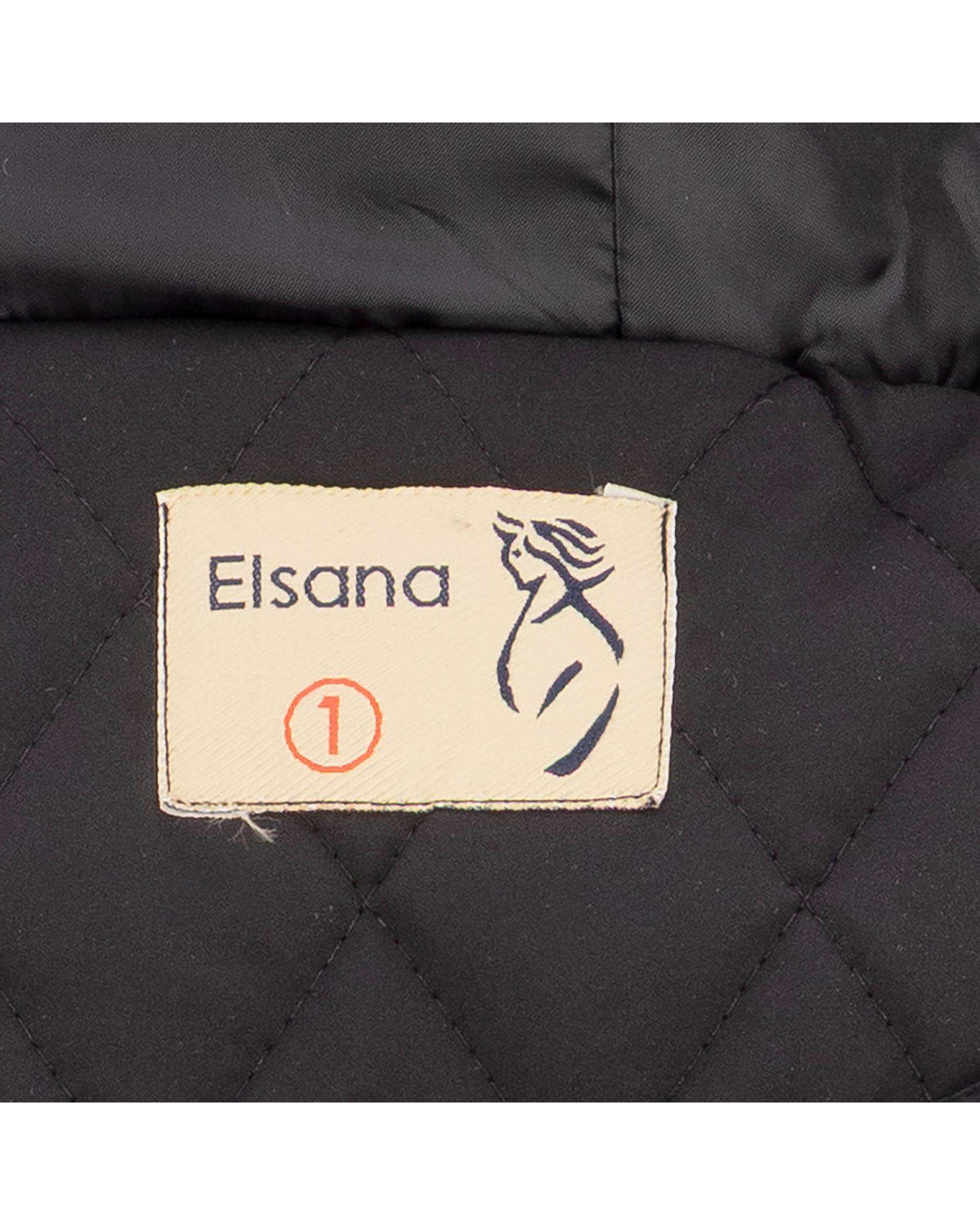 کاپشن زنانه مشکی مدل حانا السانا Elsana کد 2397