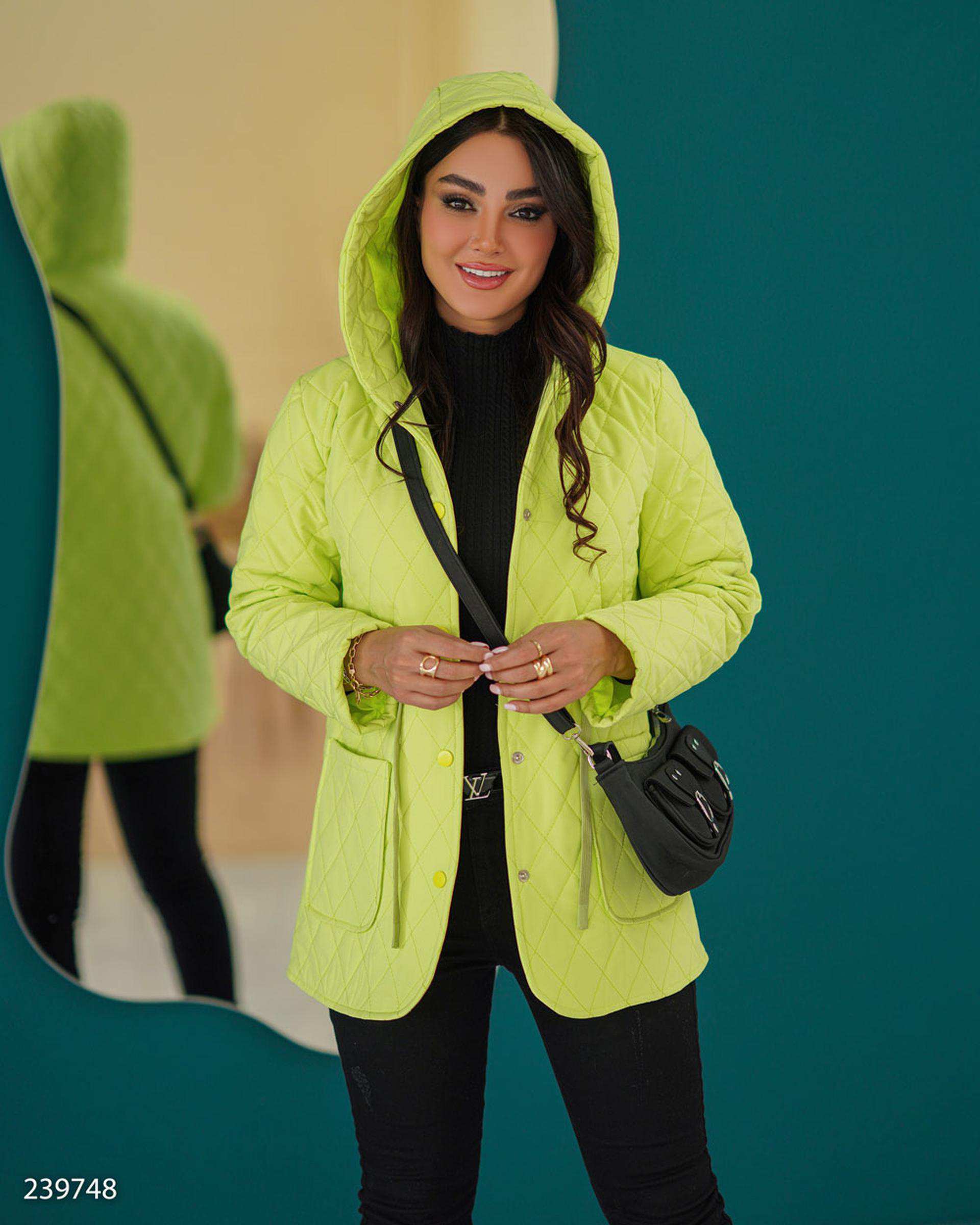 کاپشن زنانه سبز فسفری مدل حانا السانا Elsana کد 2397