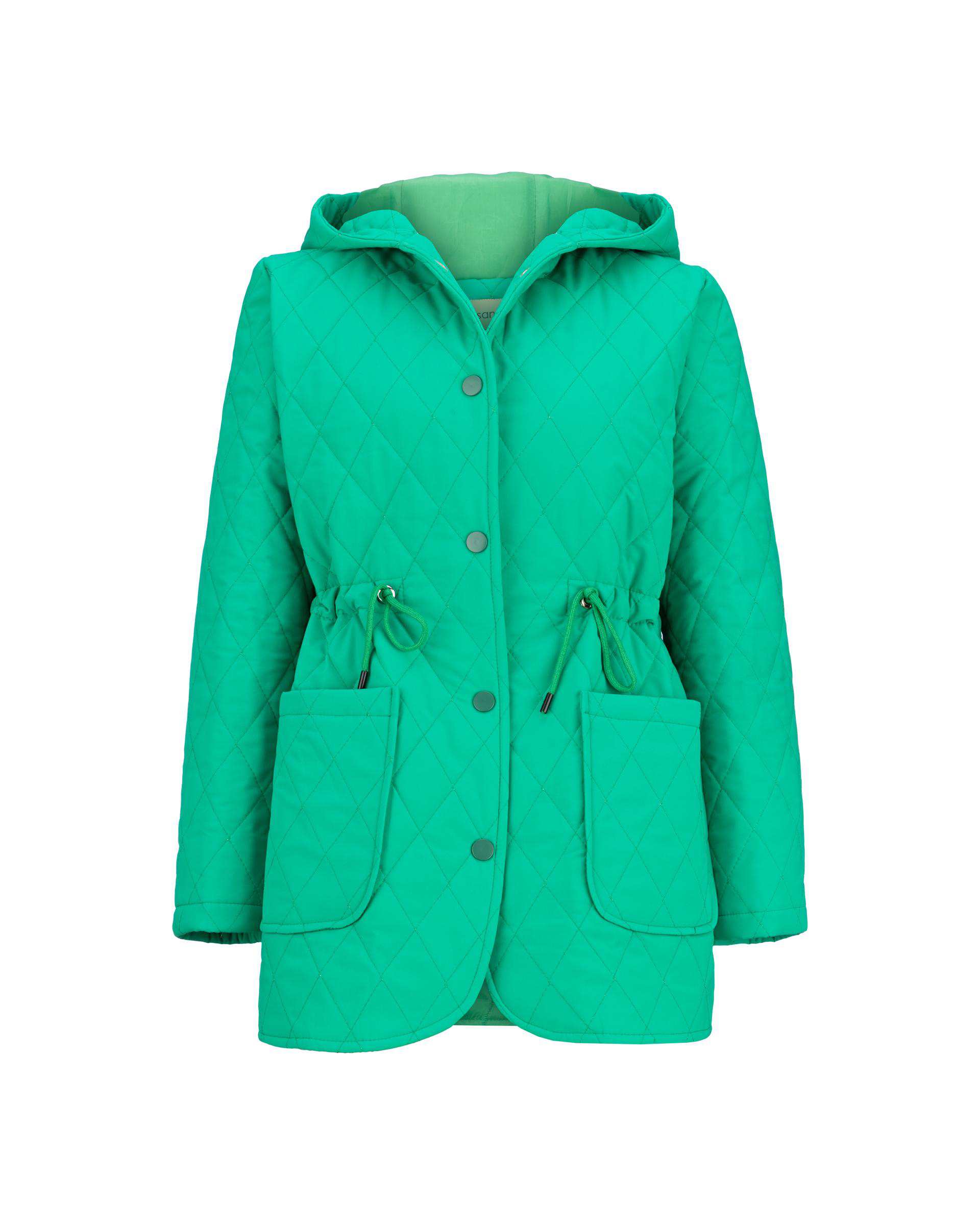 کاپشن زنانه سبز روشن مدل حانا السانا Elsana کد 2397