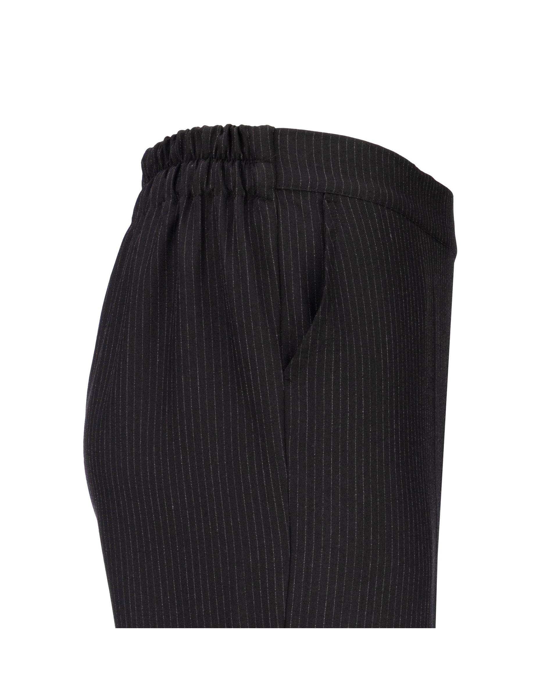 ست مانتو بلند و شلوار و جلیقه زنانه دیپلمات مشکی مدل سمیناز السانا Elsana کد 2405