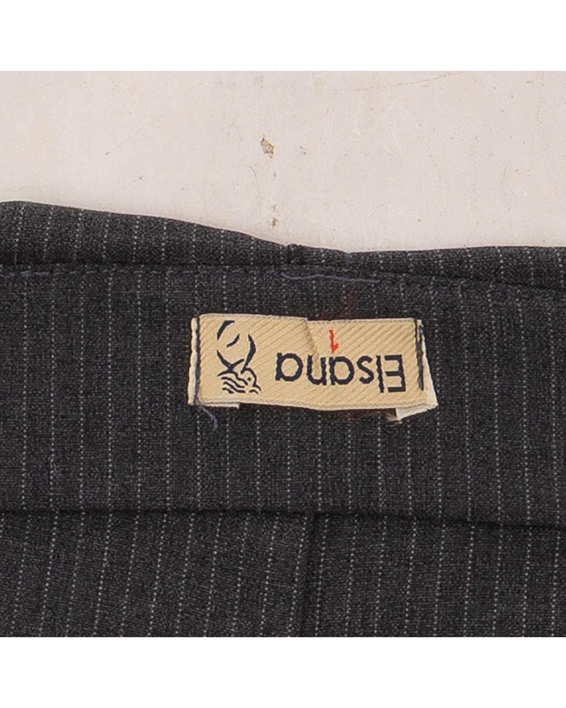 ست مانتو بلندو شلوار و جلیقه زنانه دیپلمات نوک مدادی مدل سمیناز السانا Elsana کد 2405